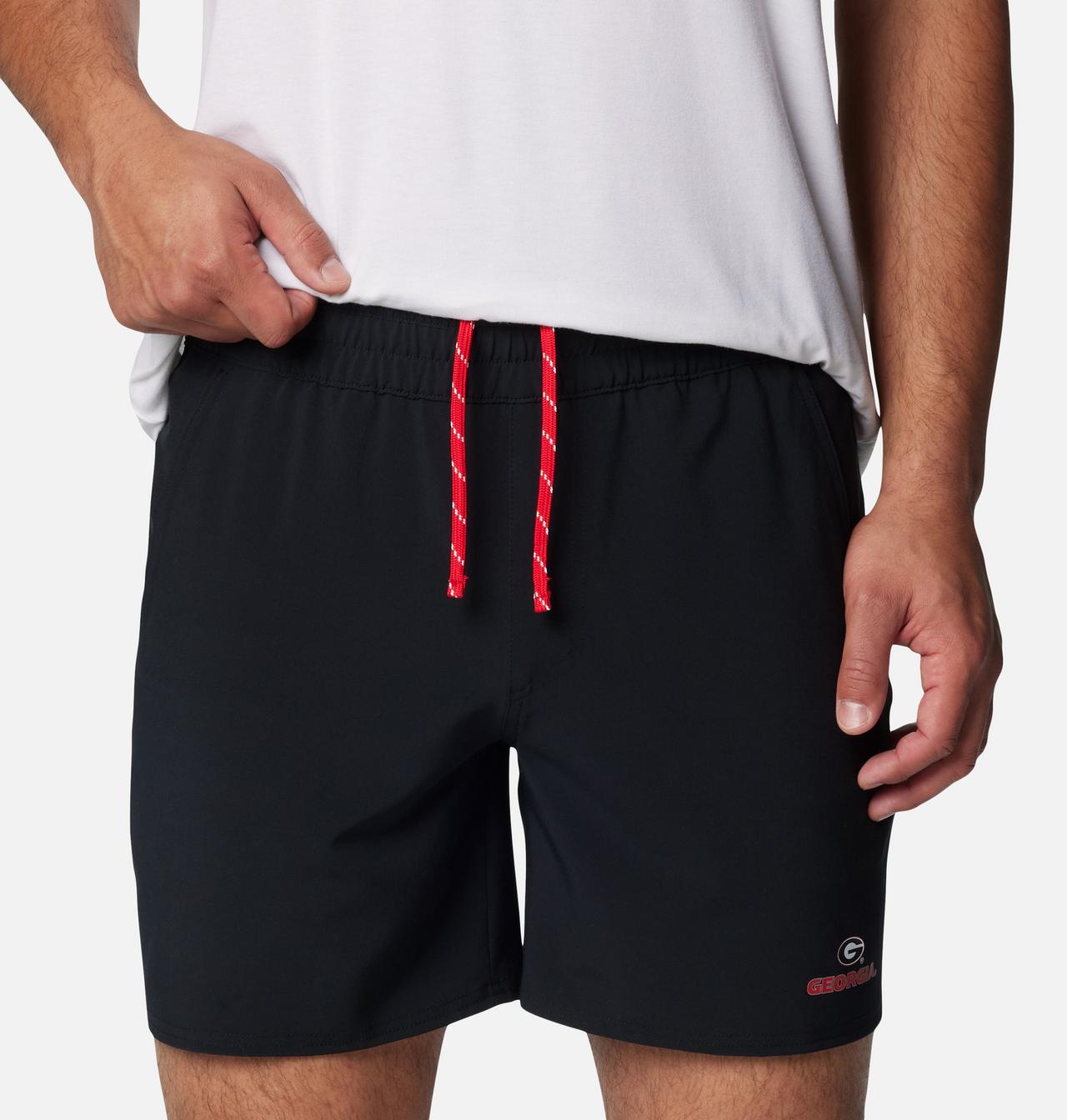 Men's Collegiate PFG Terminal Roamer Stretch Shorts - Georgia 4