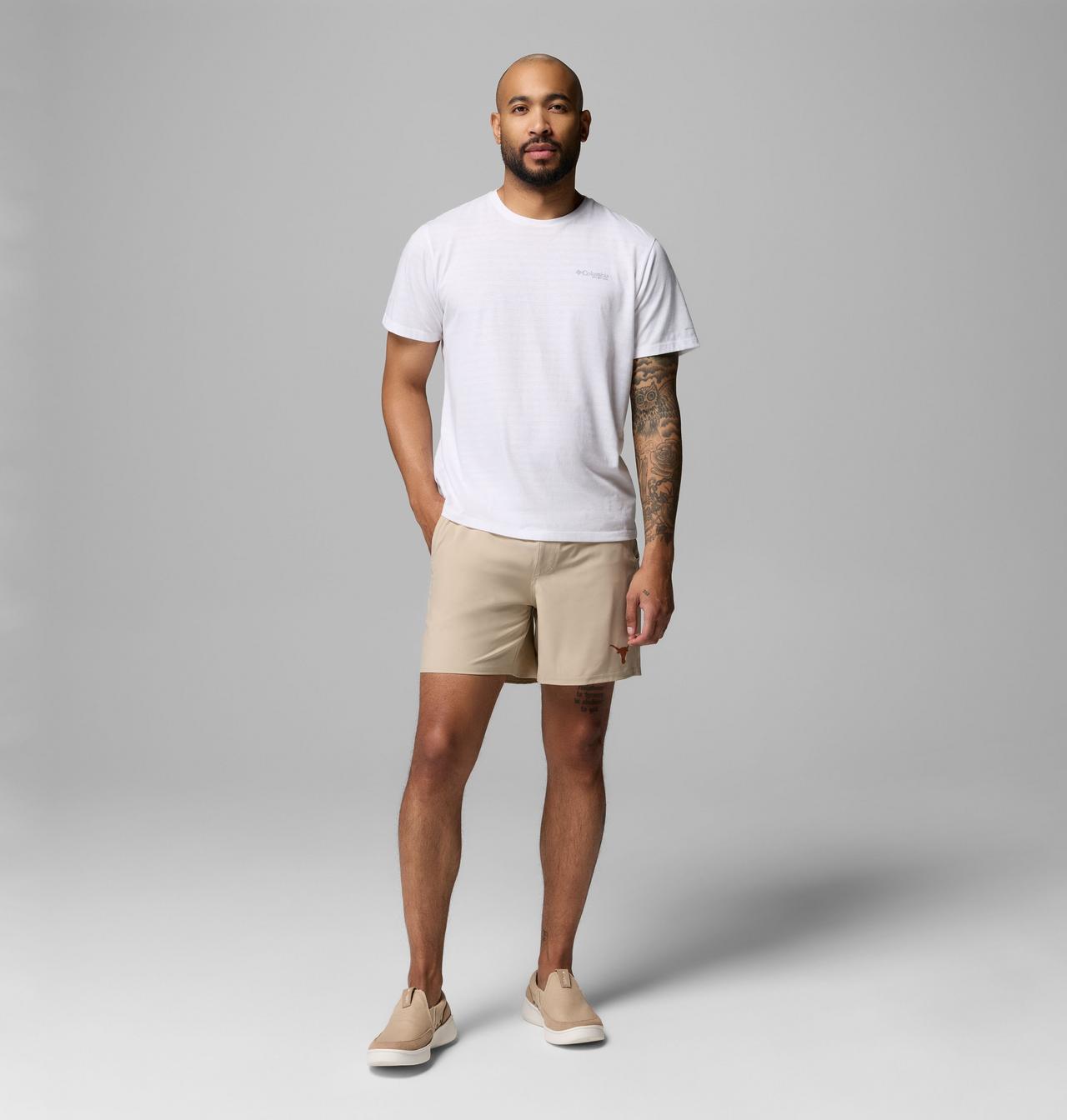 Men's Collegiate PFG Terminal Roamer Stretch Shorts - Texas 2
