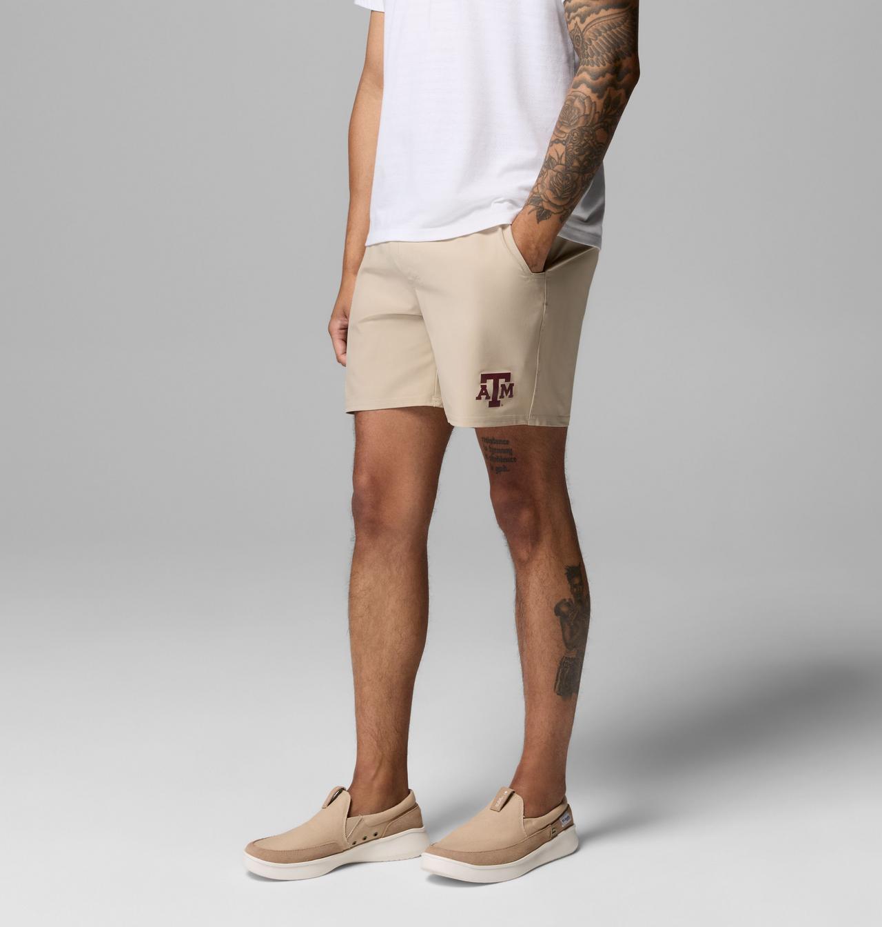 Men's Collegiate PFG Terminal Roamer Stretch Shorts - Texas A&M 4