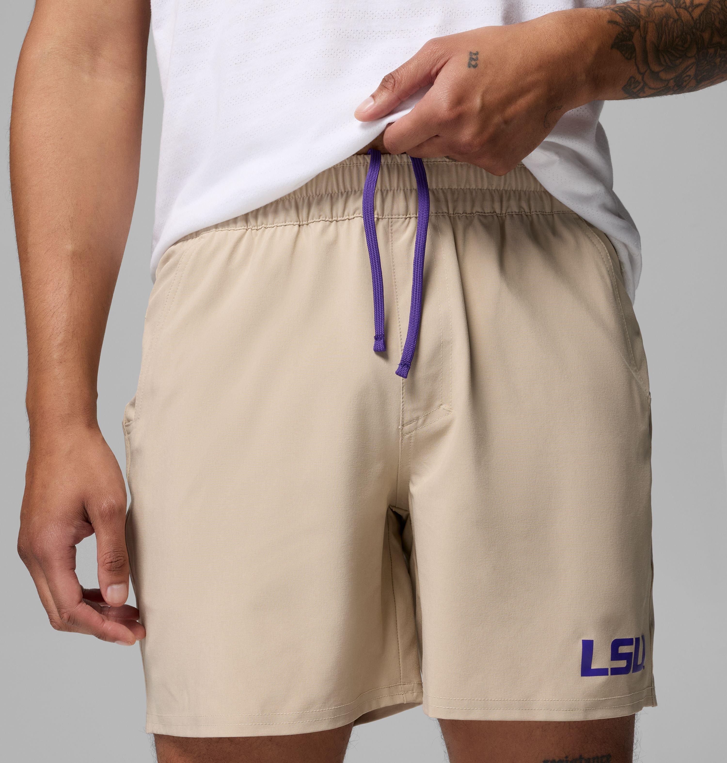Men's Collegiate PFG Terminal Roamer Stretch Shorts - LSU 5