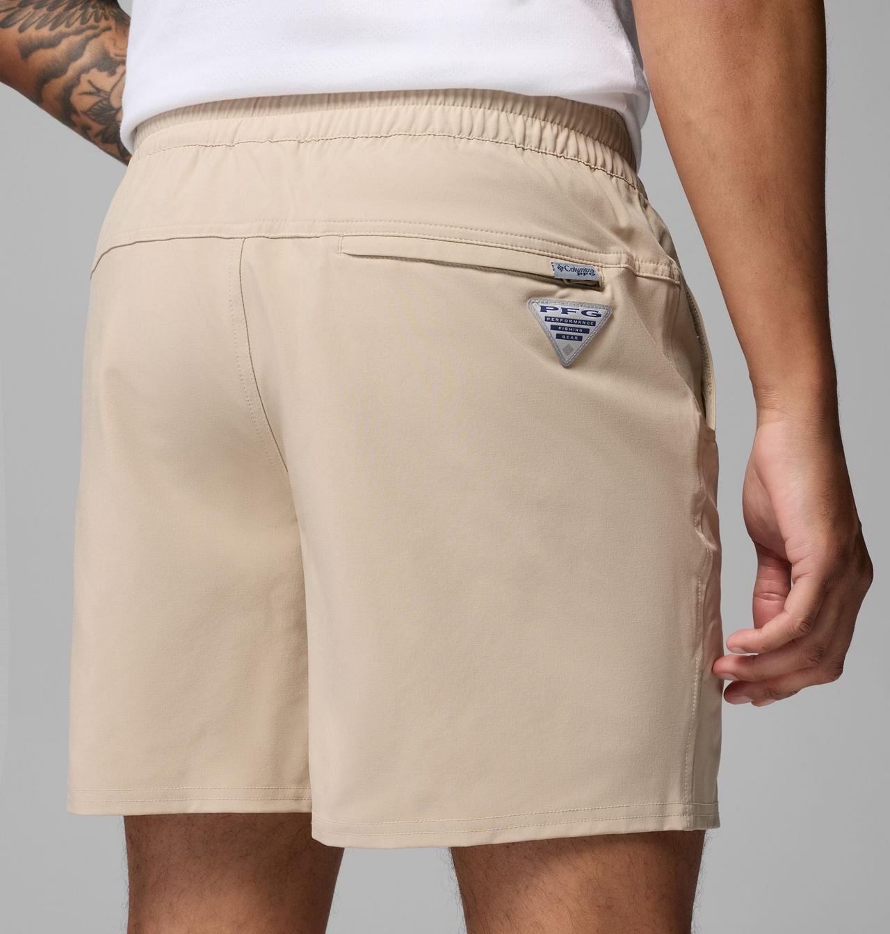Men's Collegiate PFG Terminal Roamer Stretch Shorts - LSU 6