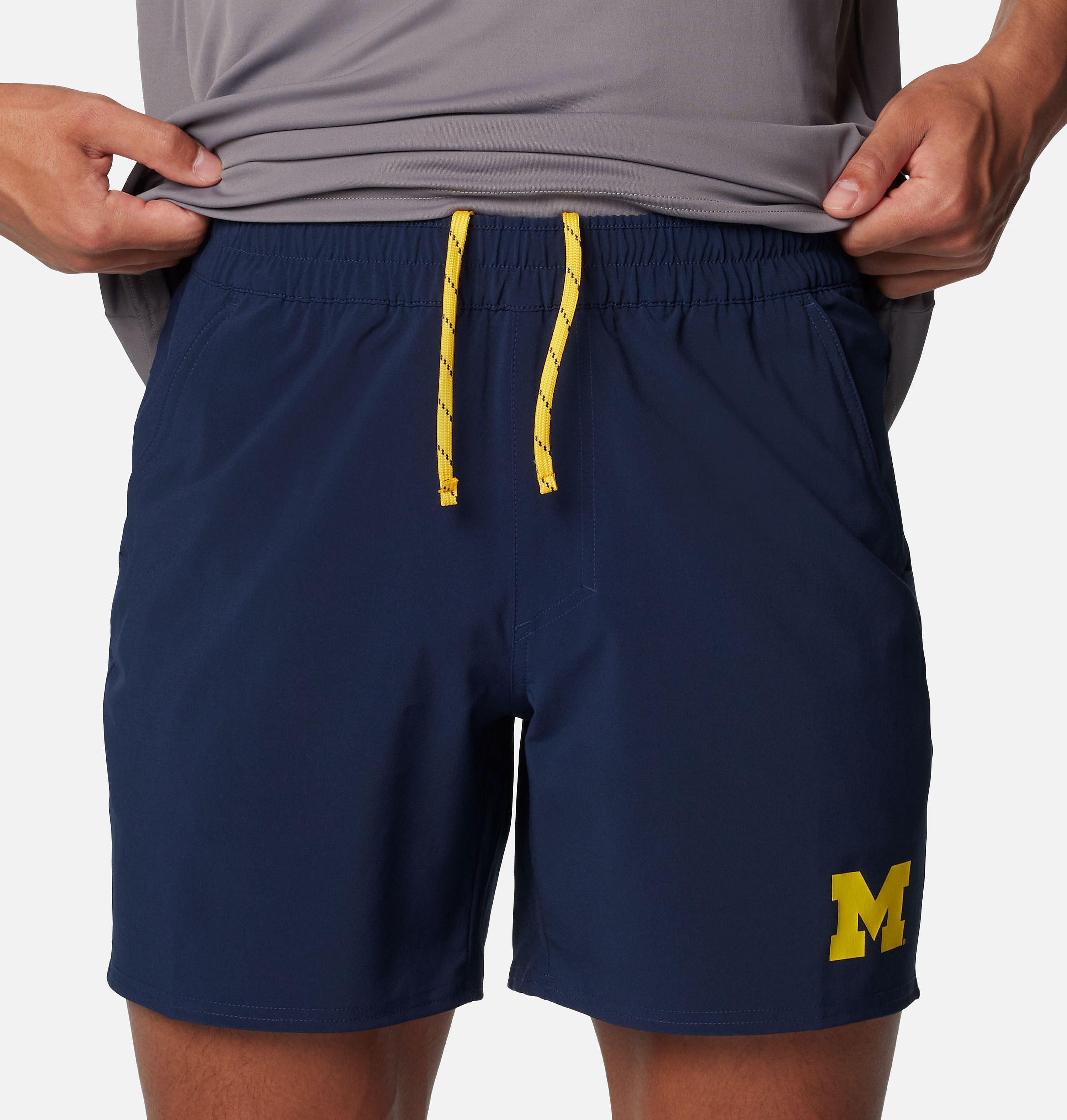 Men's Collegiate PFG Terminal Roamer Stretch Shorts - Michigan 3