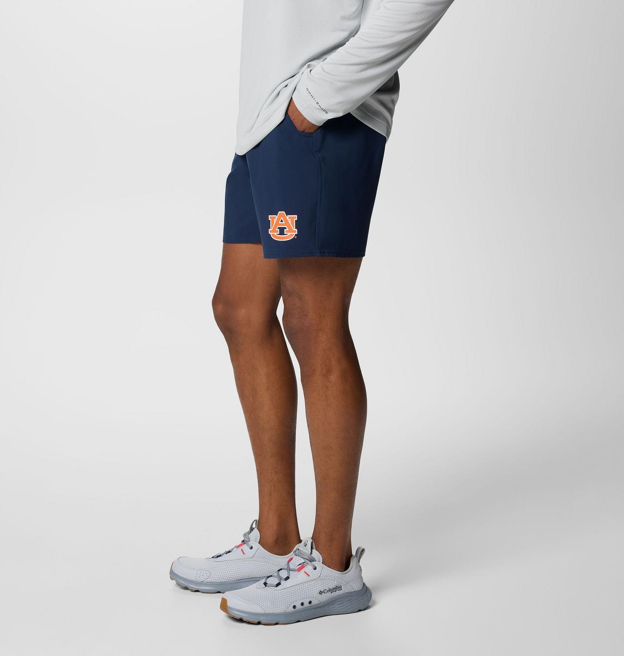 Men's Collegiate PFG Terminal Roamer™ Stretch Shorts - Auburn 3