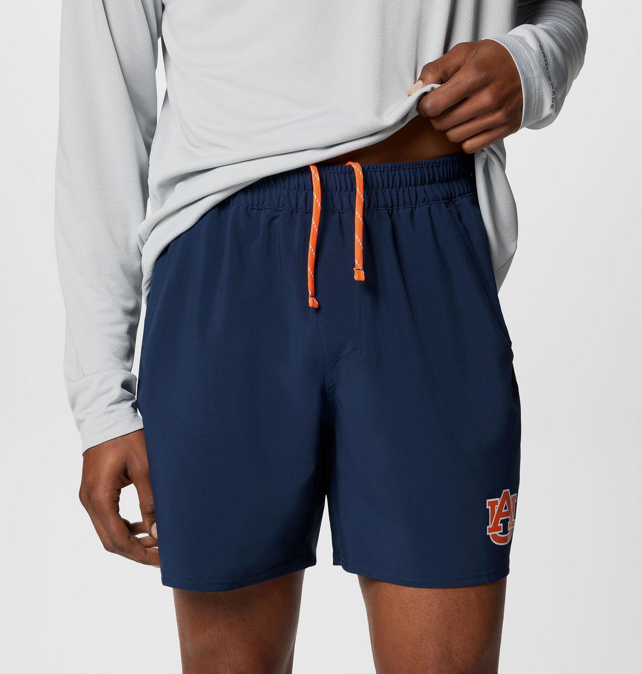 Men's Collegiate PFG Terminal Roamer™ Stretch Shorts - Auburn 4