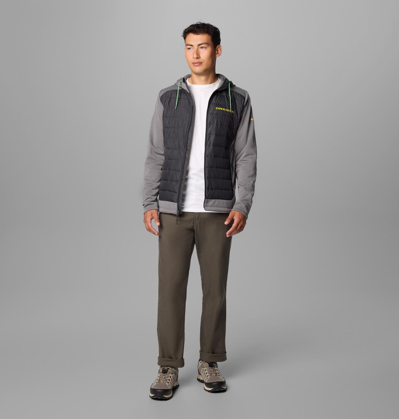 Men's Collegiate Out-Shield™ Hybrid Hoodie - Oregon 3