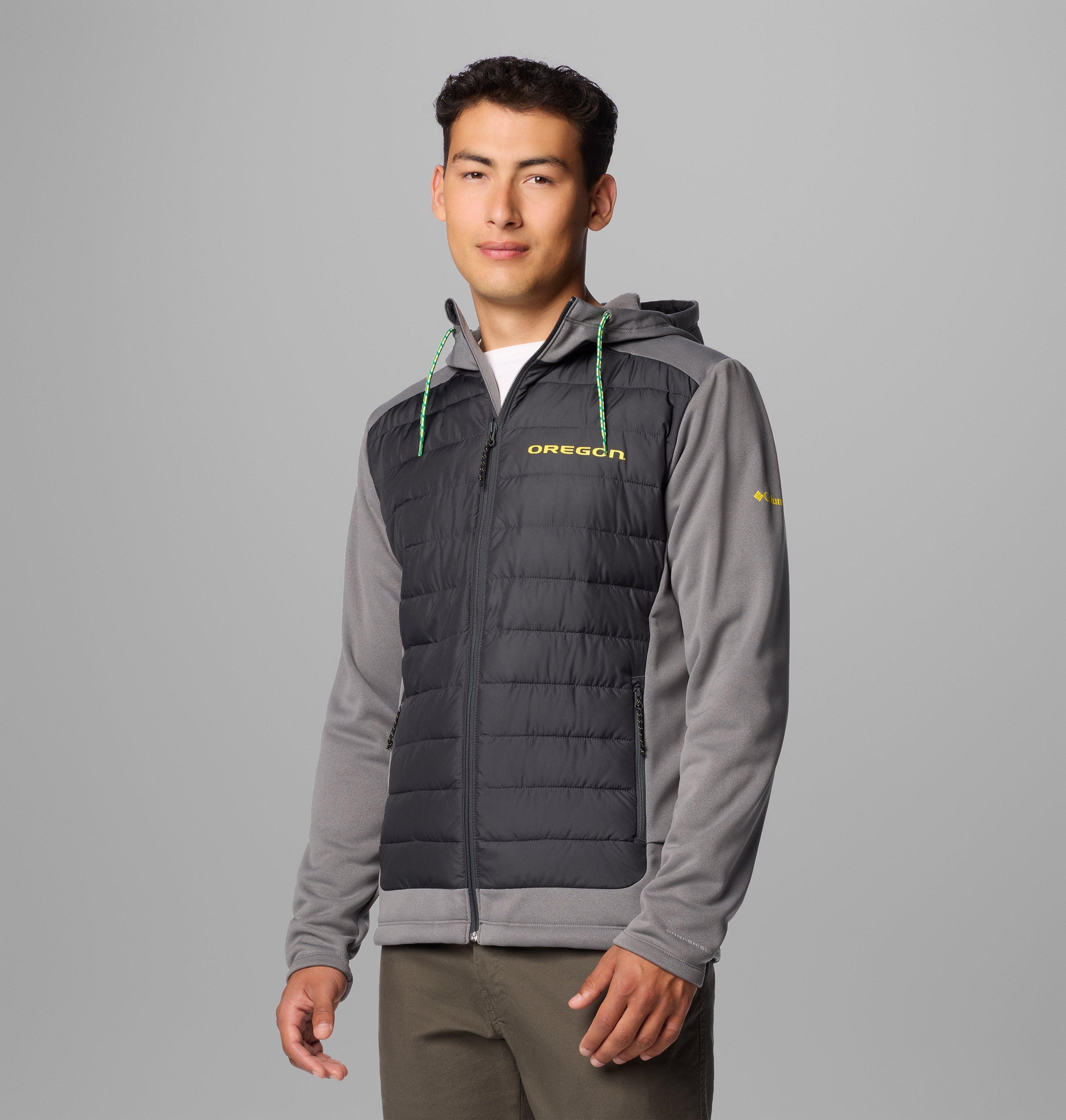 Men's Collegiate Out-Shield Hybrid Hoodie - Oregon 4