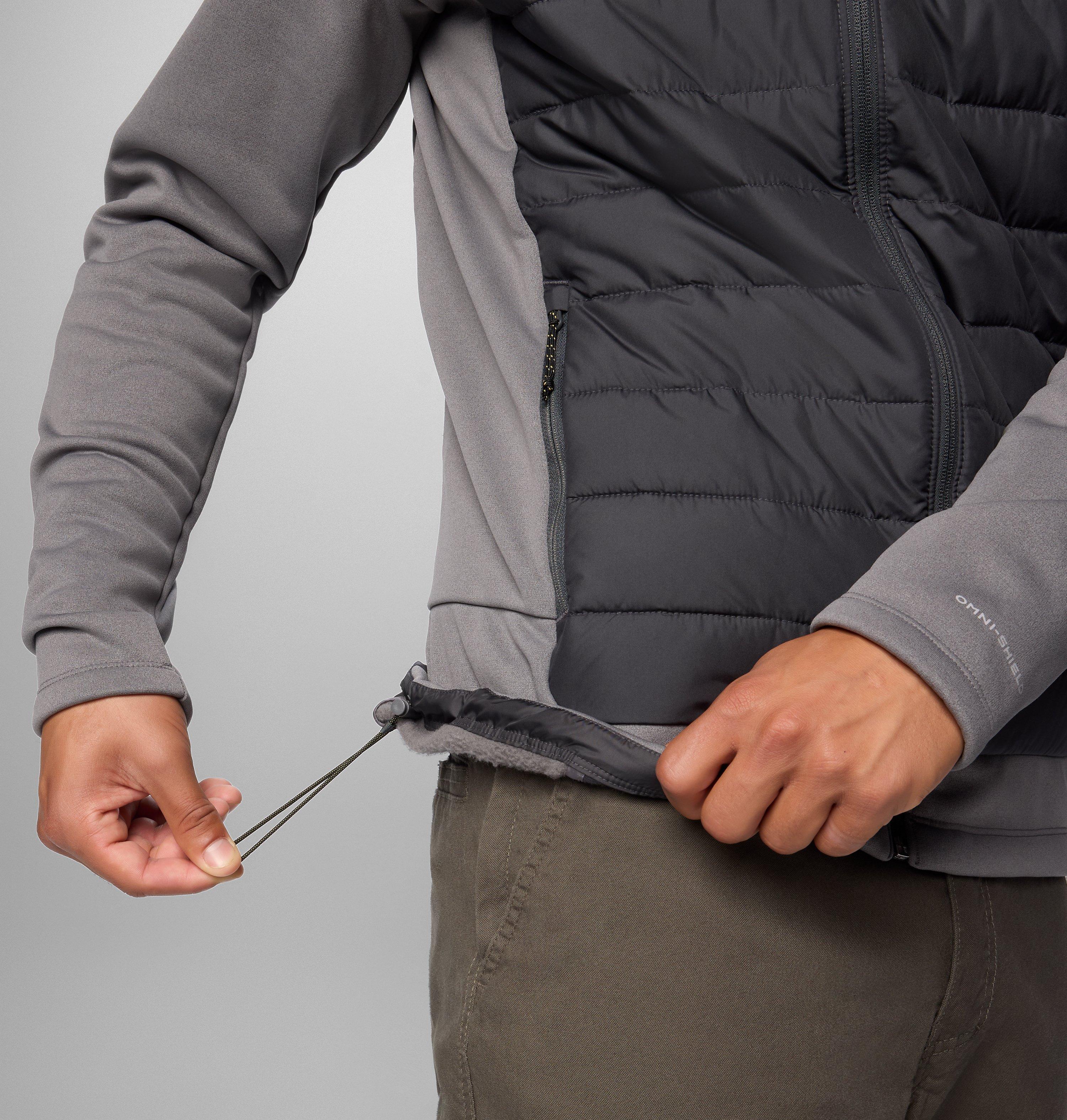 Men's Collegiate Out-Shield Hybrid Hoodie - Oregon 6