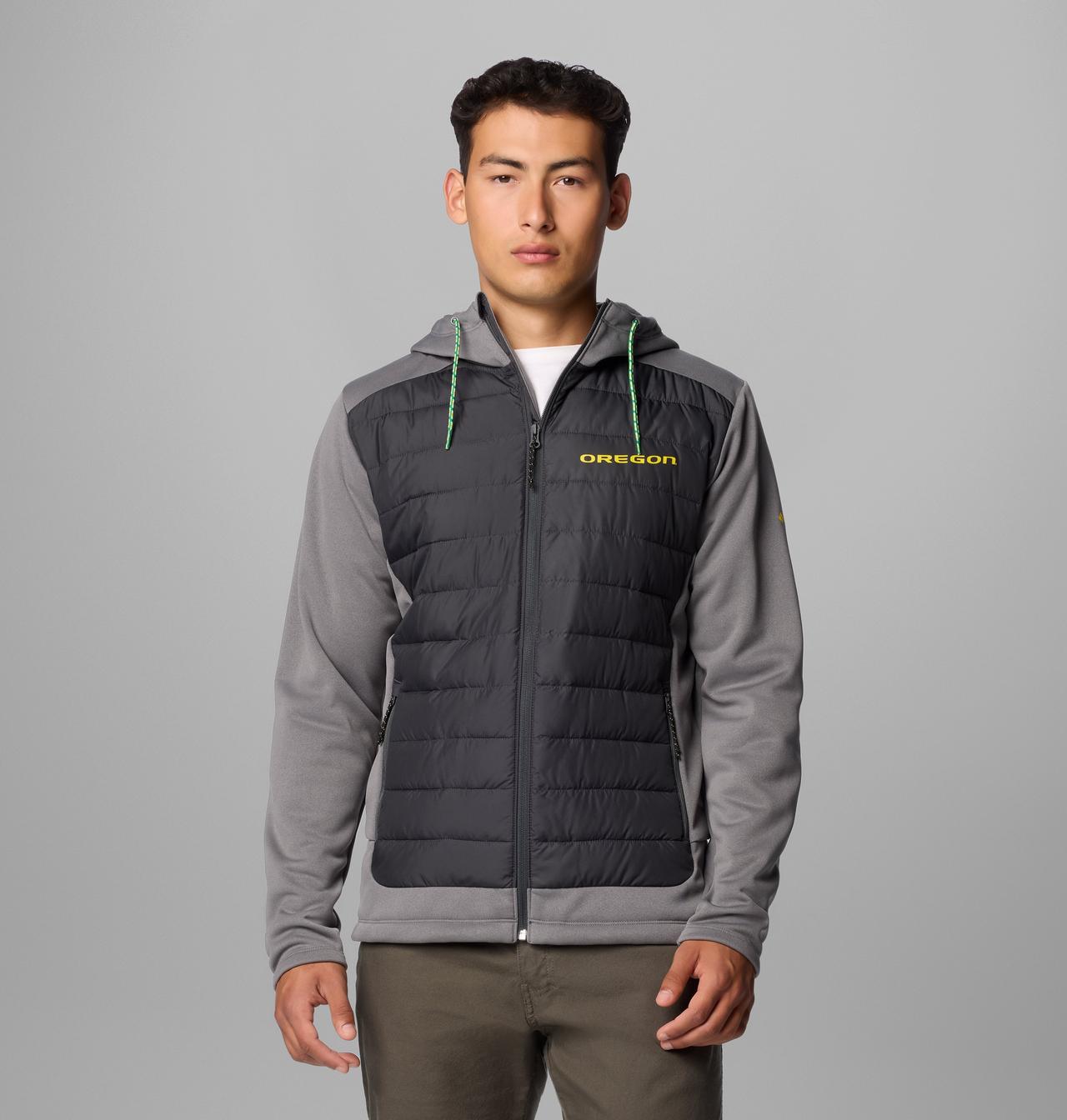 Men's Collegiate Out-Shield™ Hybrid Hoodie - Oregon 1