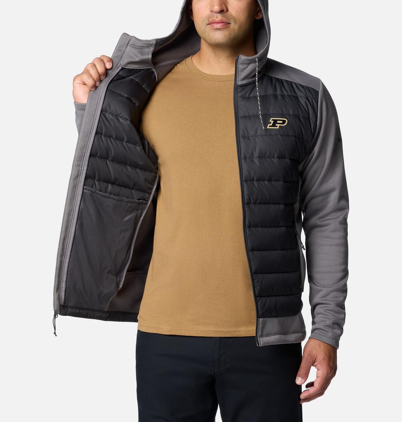 Men's Collegiate Out-Shield™ Hybrid Hoodie - Purdue 5