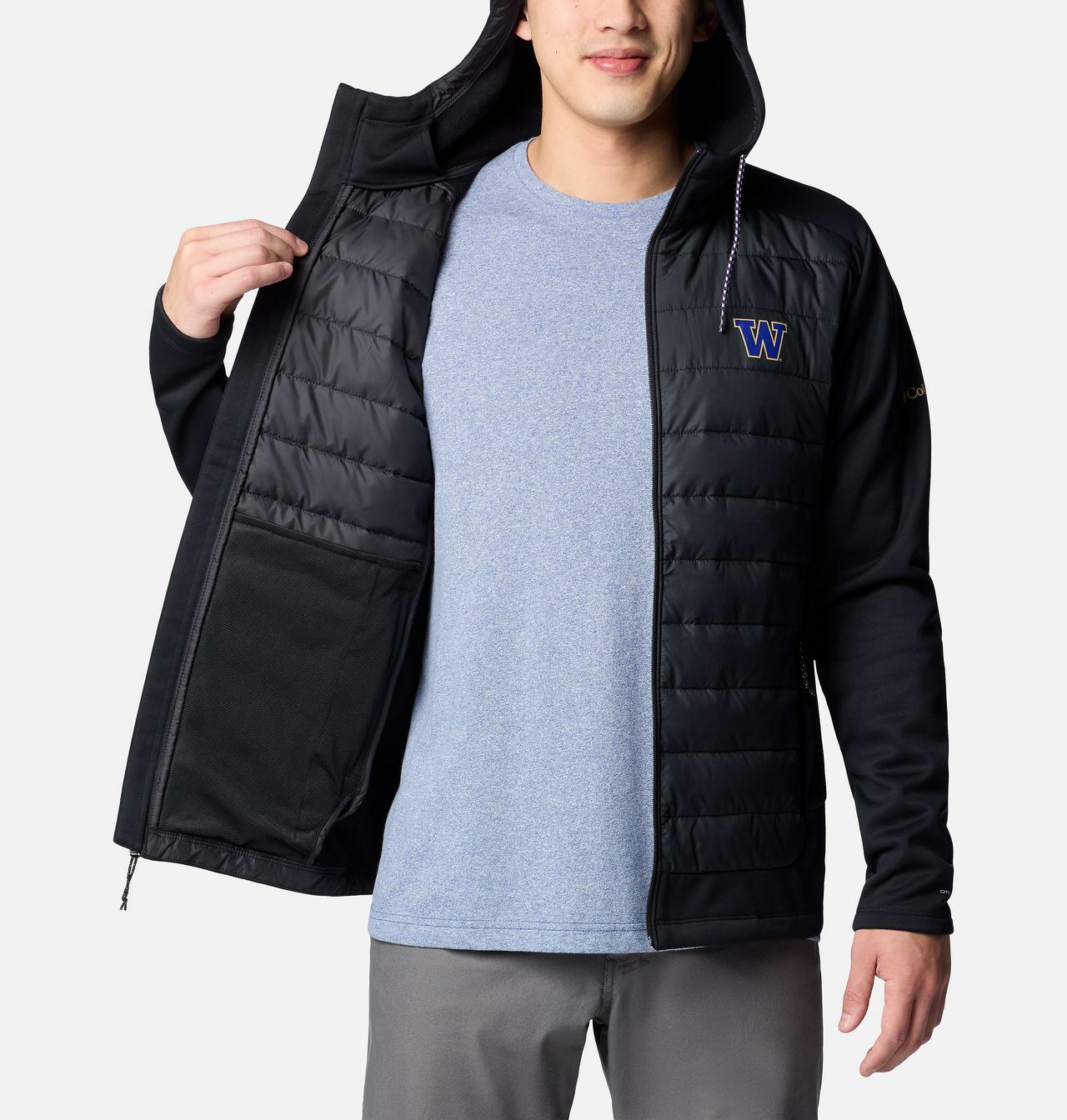 Men's Collegiate Out-Shield™ Hybrid Hoodie - Washington 5