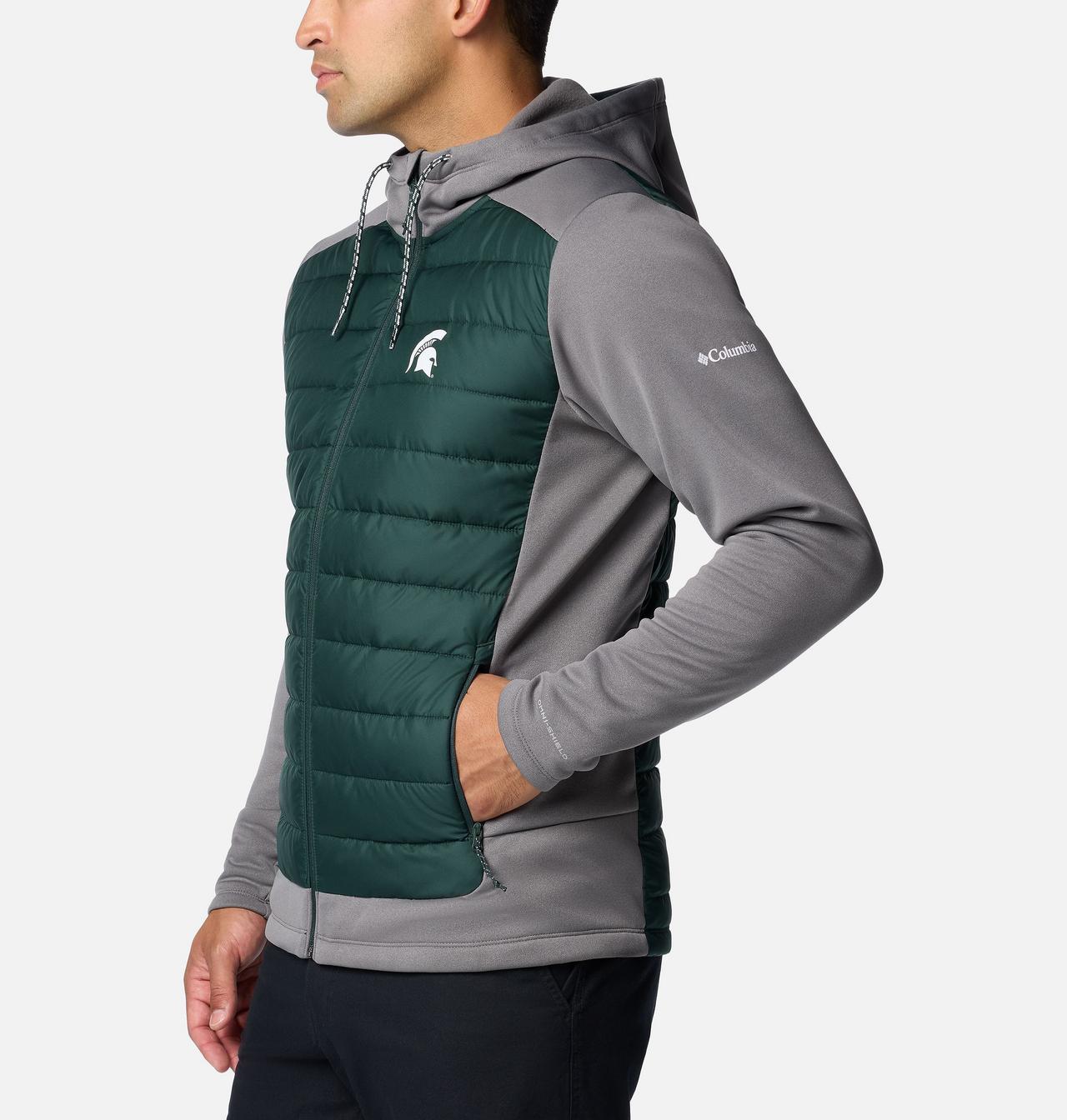 Men's Collegiate Out-Shield™ Hybrid Hoodie - Michigan State 3