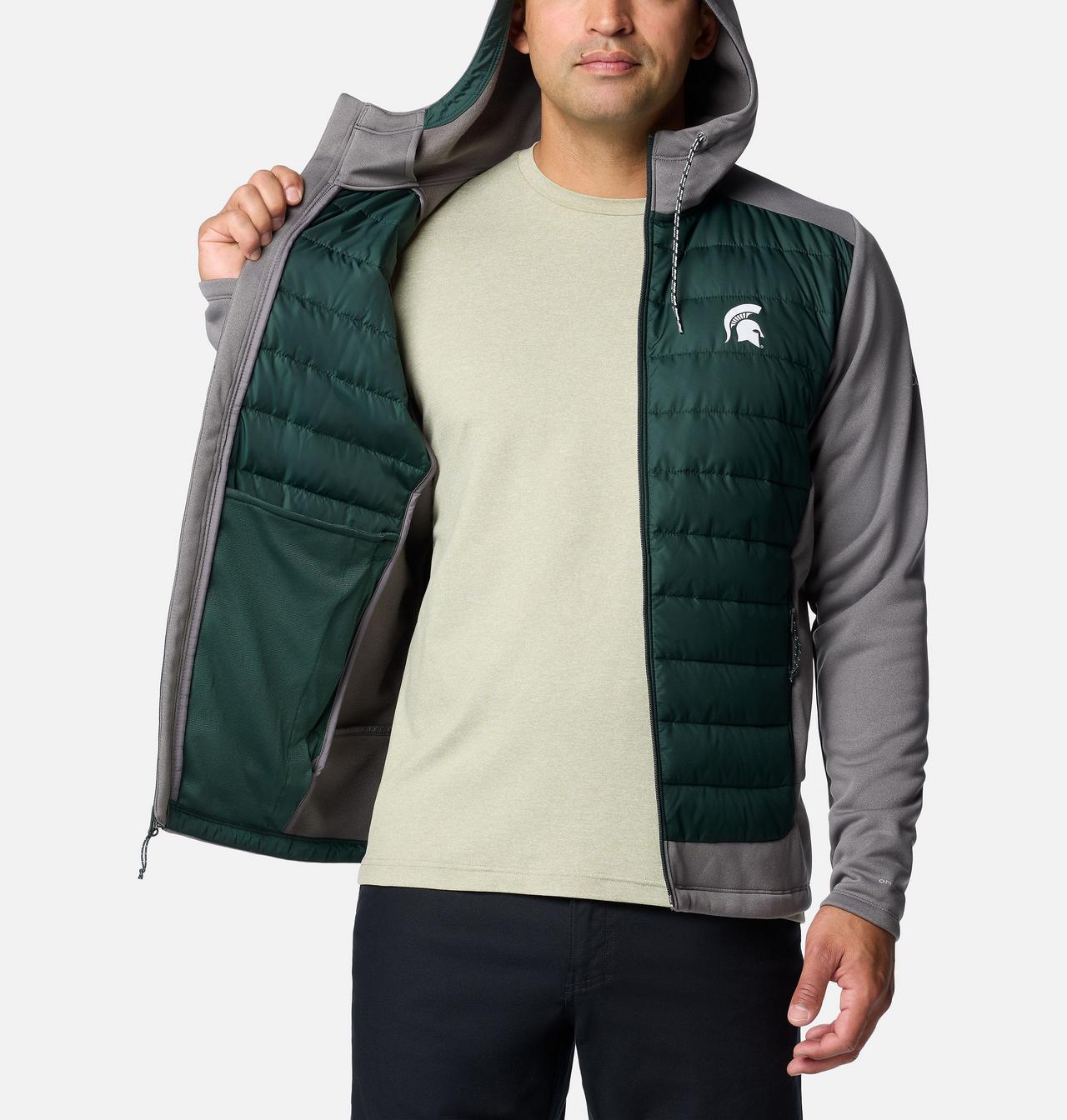 Men's Collegiate Out-Shield™ Hybrid Hoodie - Michigan State 5