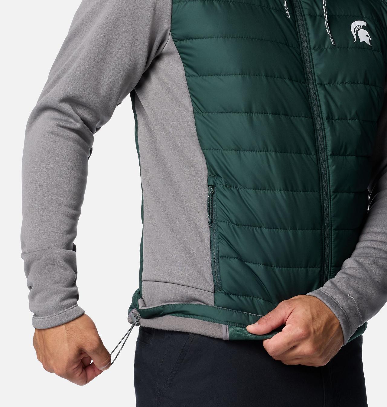 Men's Collegiate Out-Shield™ Hybrid Hoodie - Michigan State 6
