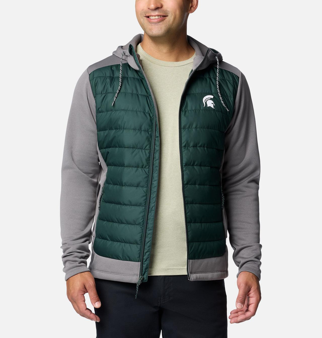 Men's Collegiate Out-Shield™ Hybrid Hoodie - Michigan State 7