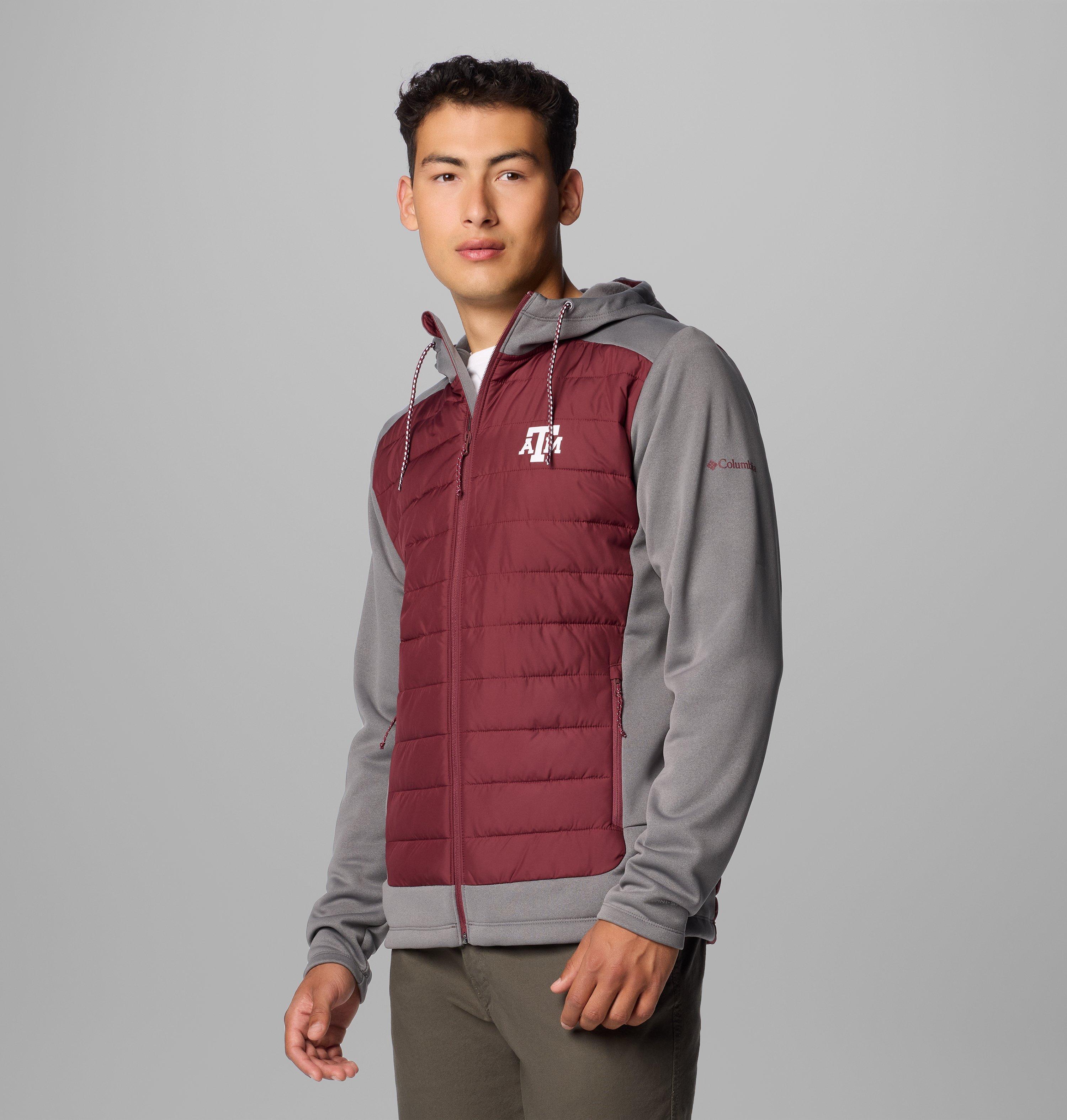 Men's Collegiate Out-Shield Hybrid Hoodie - Texas A&M 4
