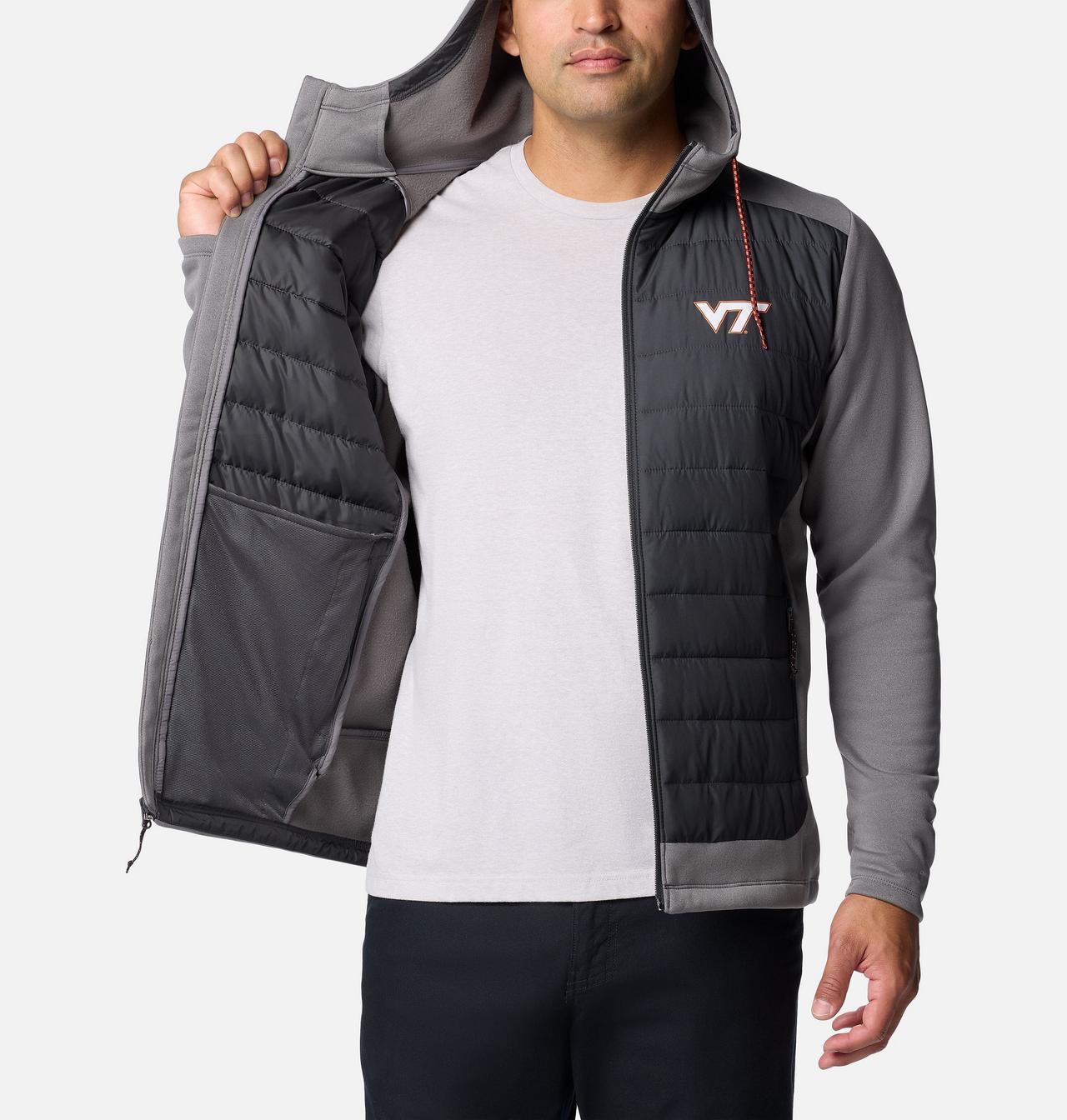 Men's Collegiate Out-Shield™ Hybrid Hoodie - Virginia Tech 5