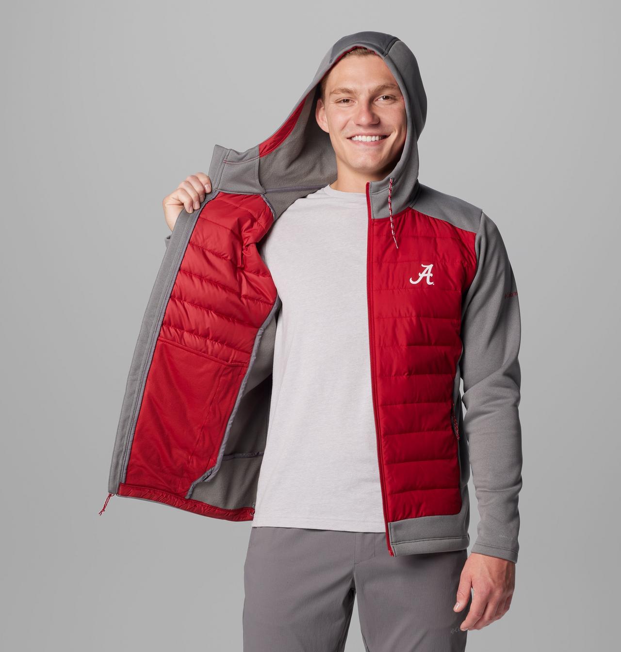 Men's Collegiate Out-Shield™ Hybrid Hoodie - Alabama 7