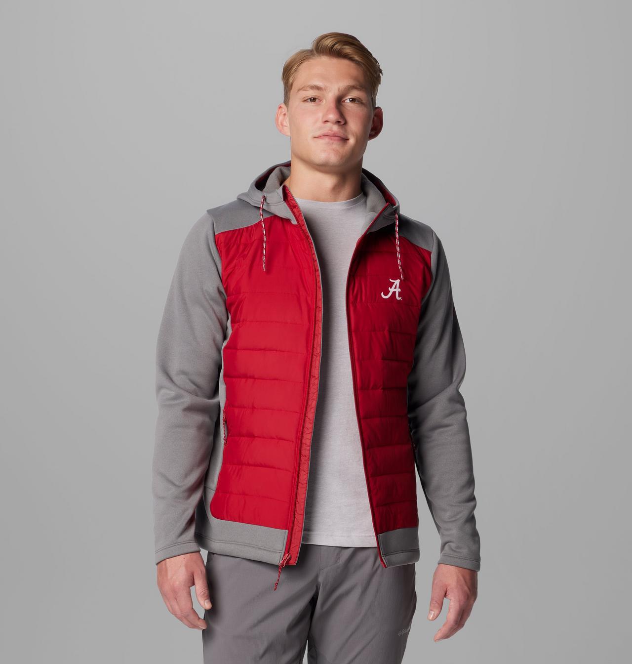 Men's Collegiate Out-Shield™ Hybrid Hoodie - Alabama 1