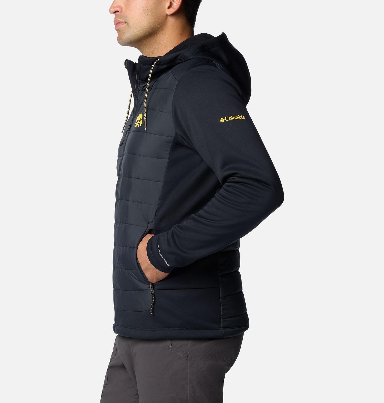 Men's Collegiate Out-Shield™ Hybrid Hoodie - Iowa 3