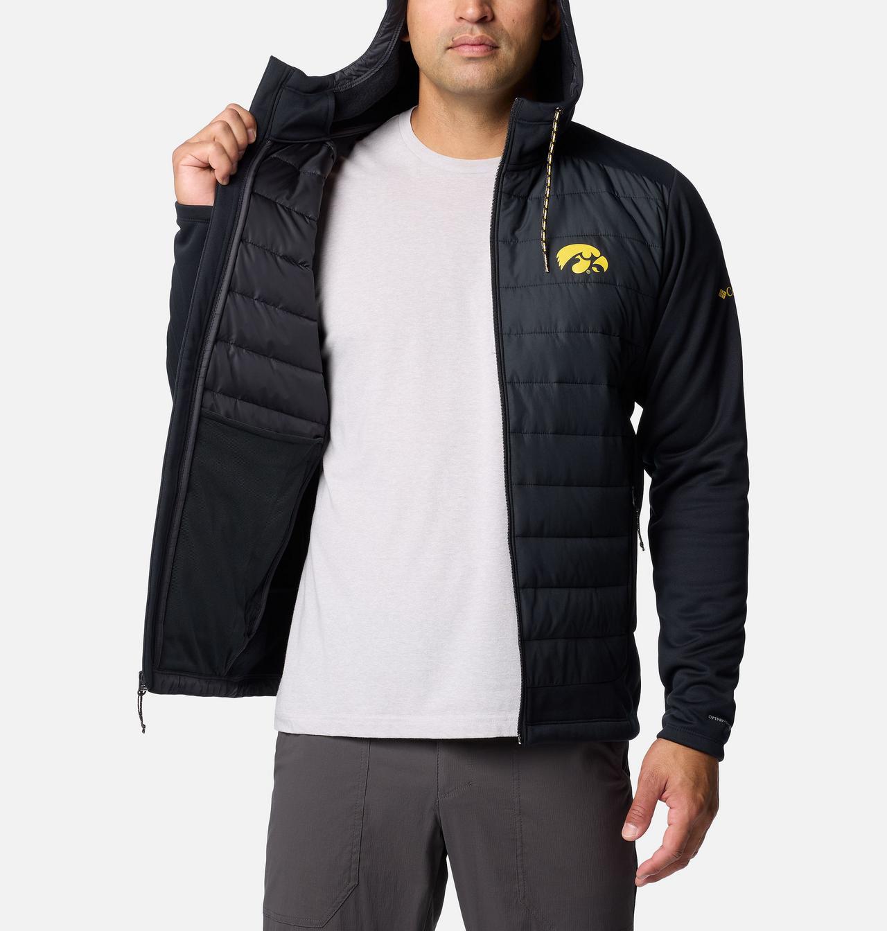 Men's Collegiate Out-Shield™ Hybrid Hoodie - Iowa 5