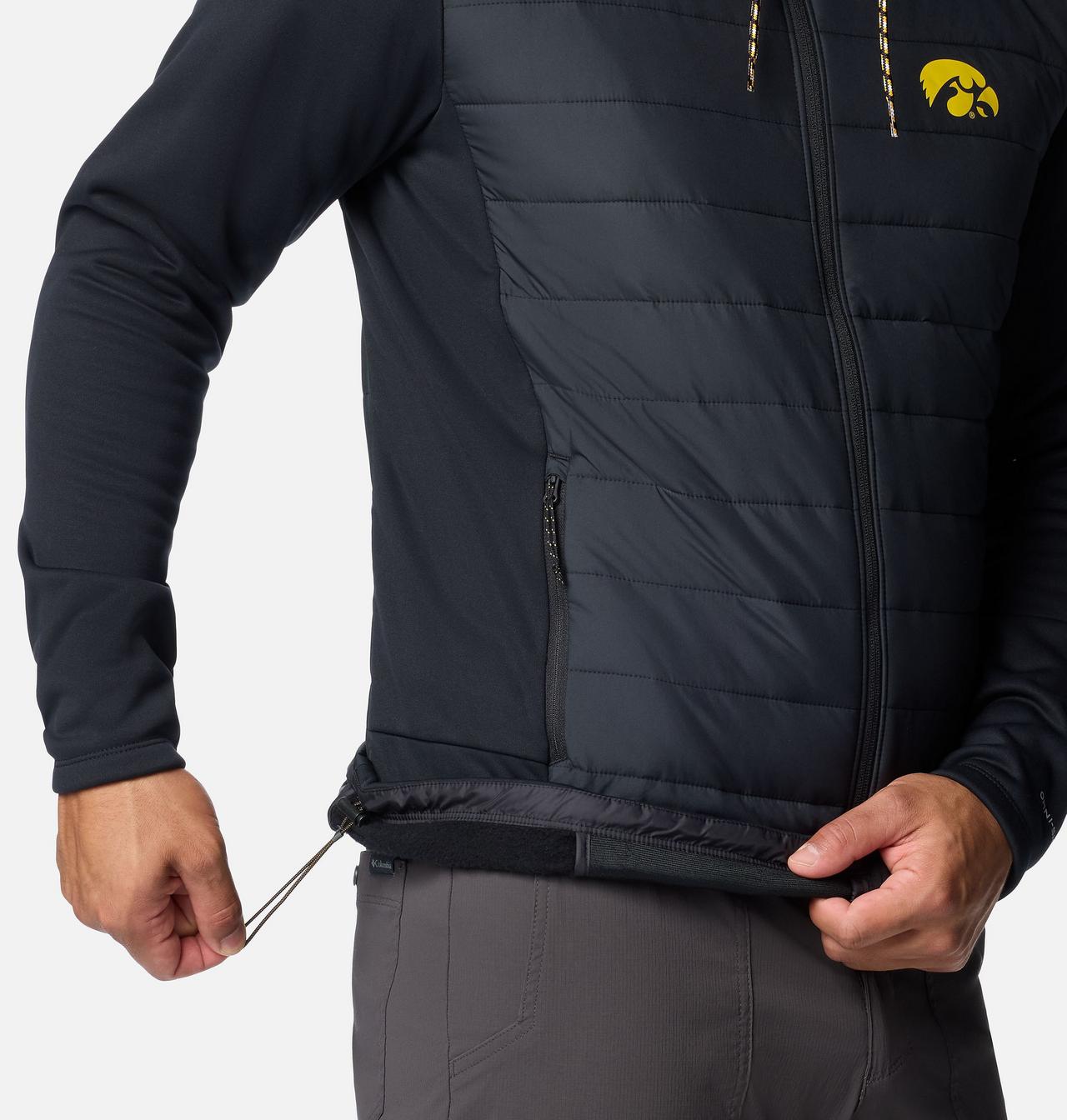 Men's Collegiate Out-Shield™ Hybrid Hoodie - Iowa 6