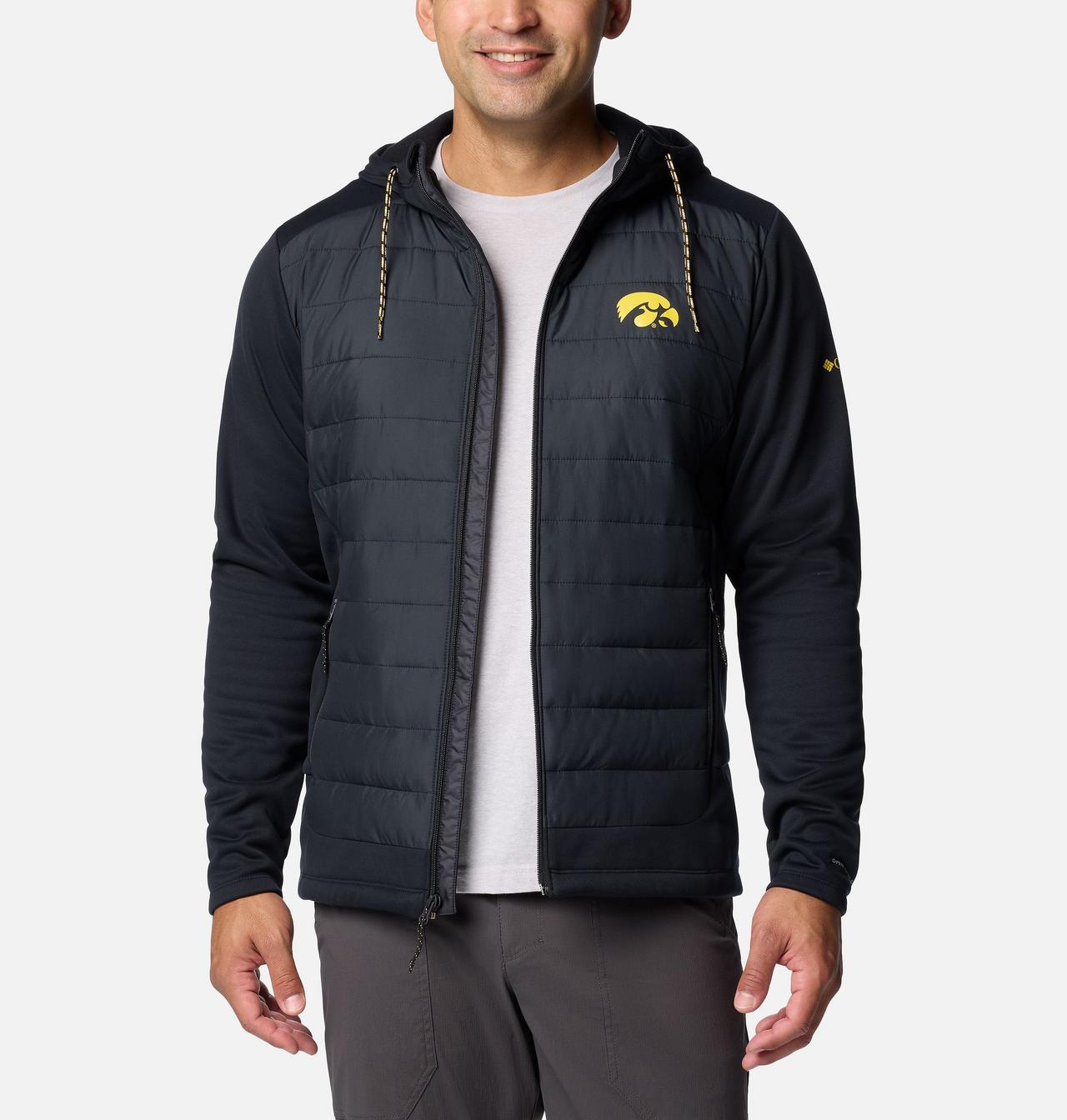 Men's Collegiate Out-Shield™ Hybrid Hoodie - Iowa 7