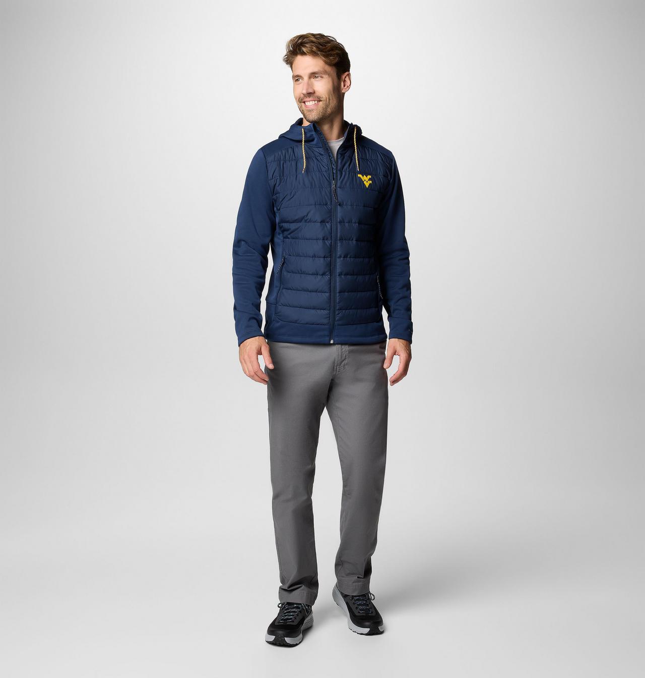 Men's Collegiate Out-Shield™ Hybrid Hoodie - West Virginia 3