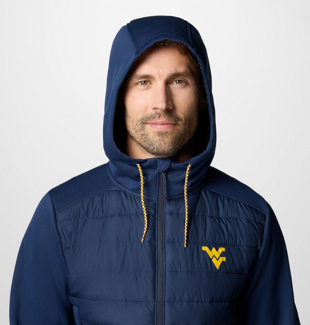 Men's Collegiate Out-Shield™ Hybrid Hoodie - West Virginia 5