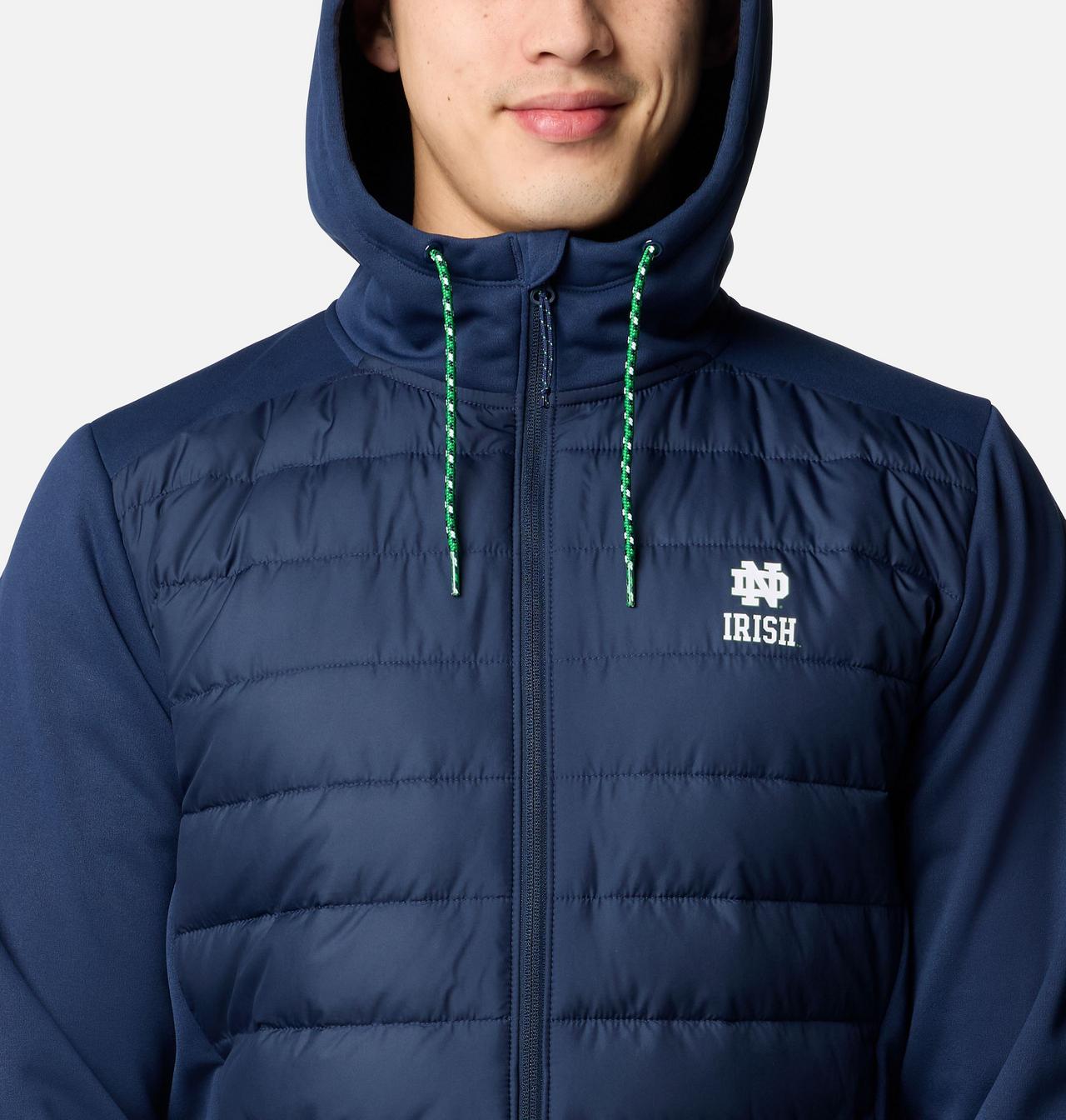 Men's Collegiate Out-Shield™ Hybrid Hoodie - Notre Dame 4