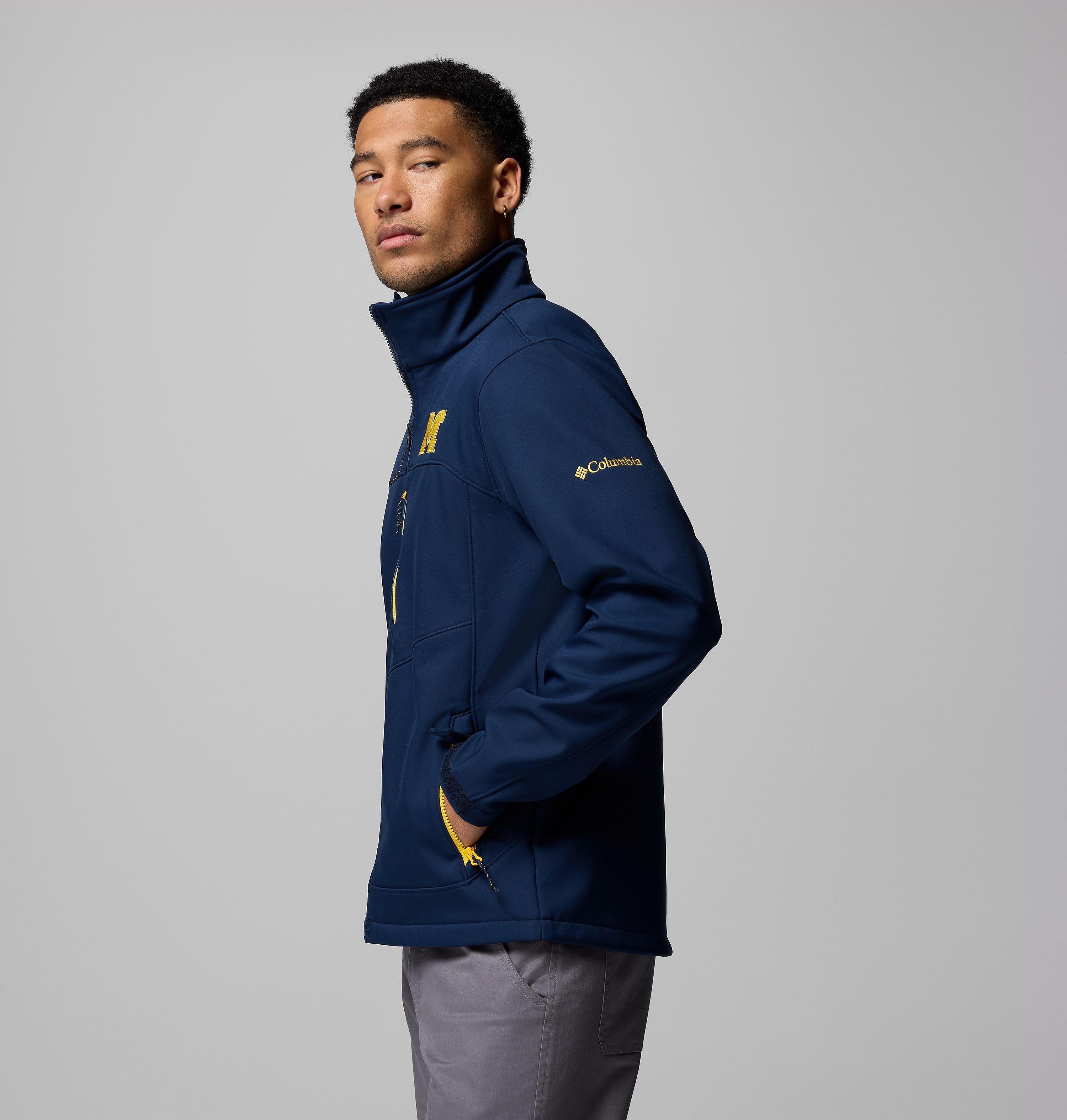 Men's Collegiate Ascender III Softshell - Michigan 4
