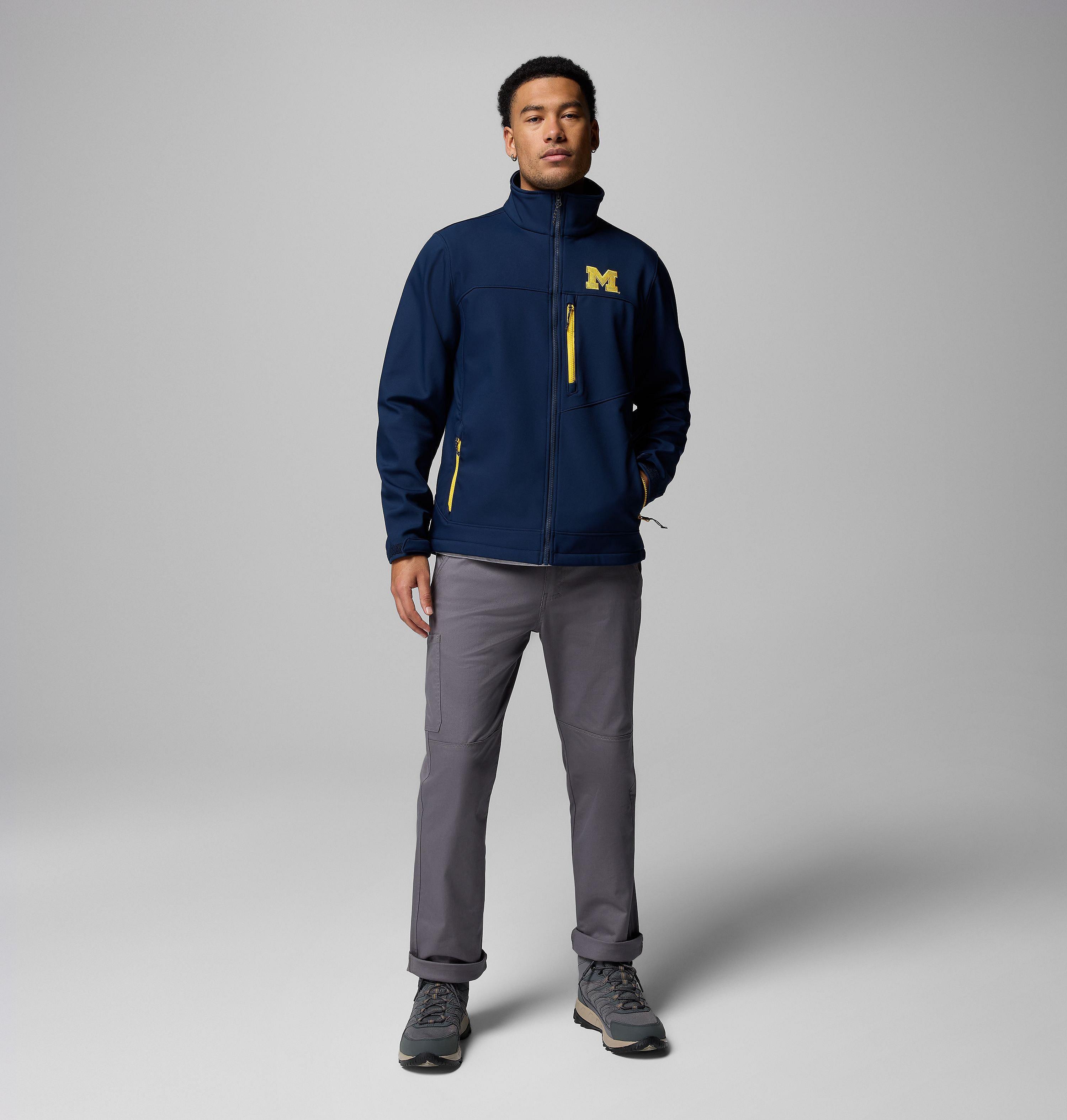 Men's Collegiate Ascender III Softshell - Michigan 2