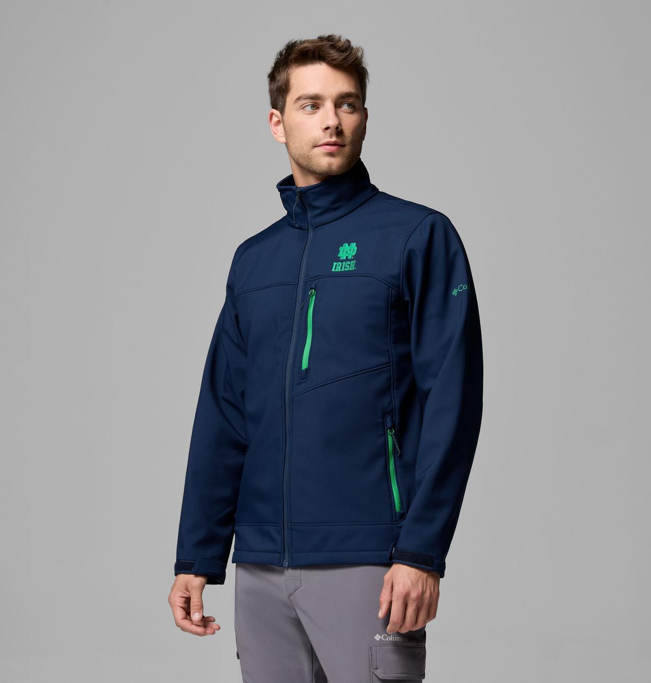 Men's Collegiate Ascender™ III Softshell - Notre Dame 4