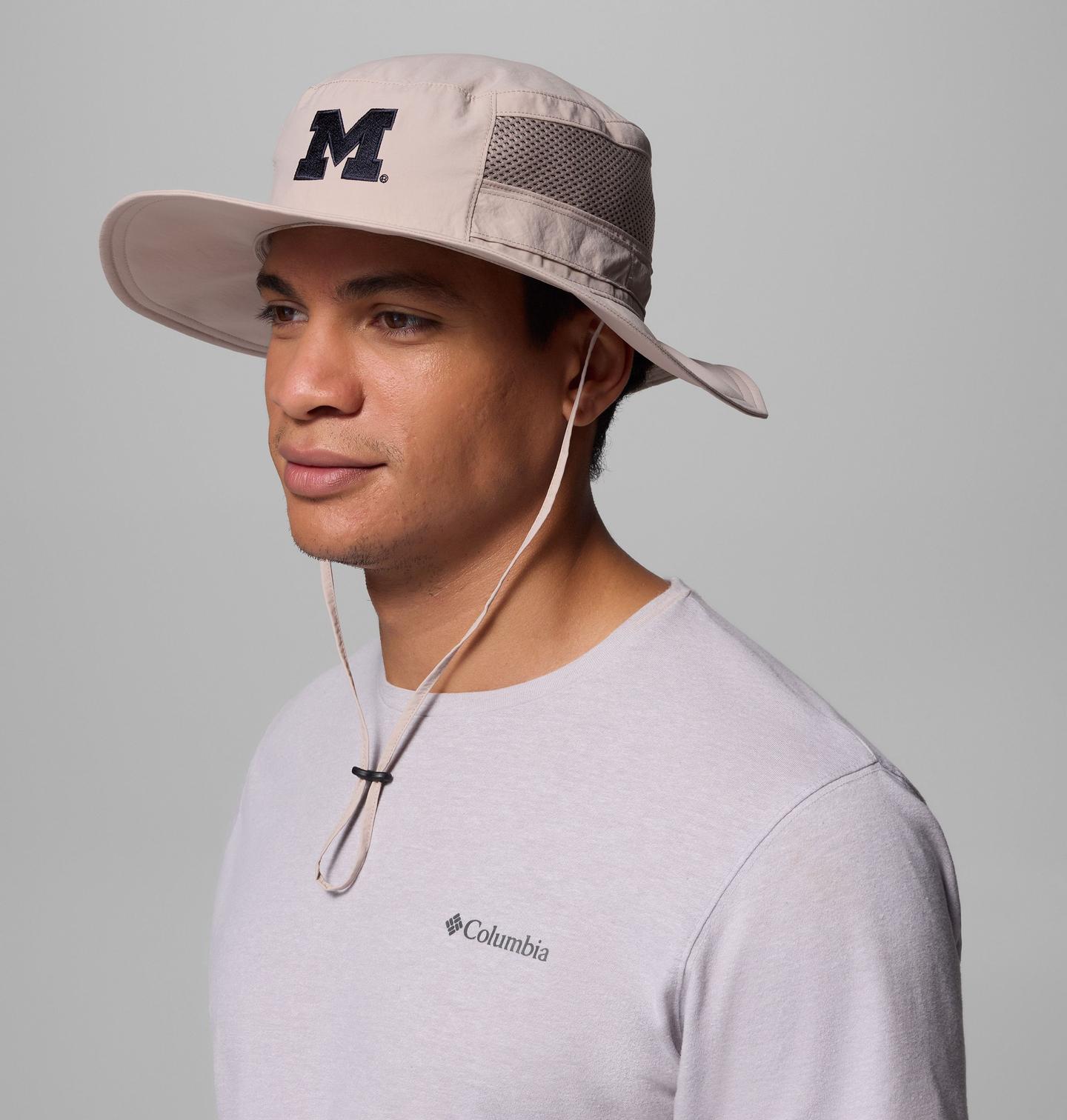Головной убор Columbia Collegiate Bora Bora III Booney Hat - Michigan, цвет: Глиняный — фото 2
