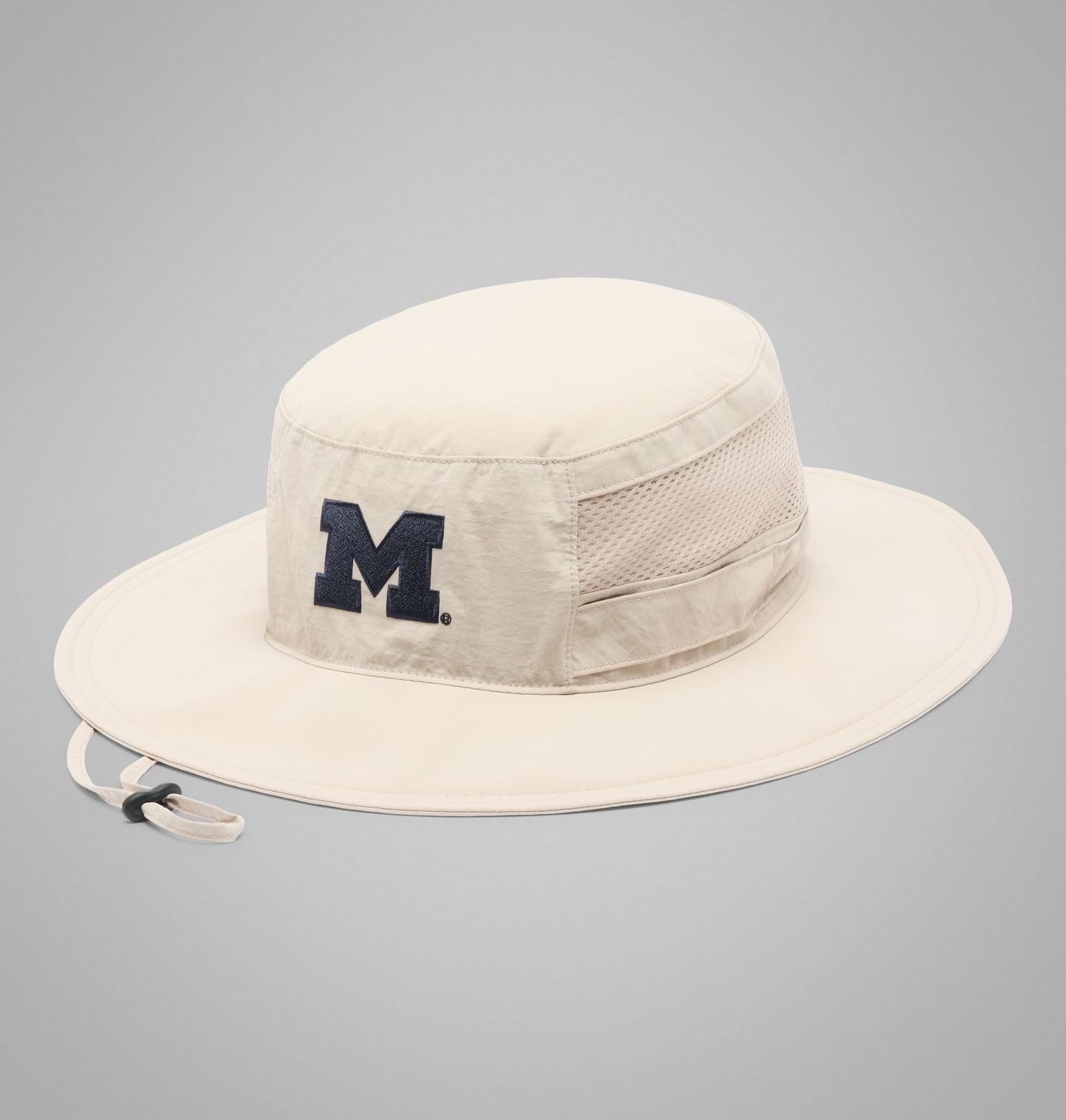 Головной убор Columbia Collegiate Bora Bora III Booney Hat - Michigan, цвет: Глиняный — фото 1