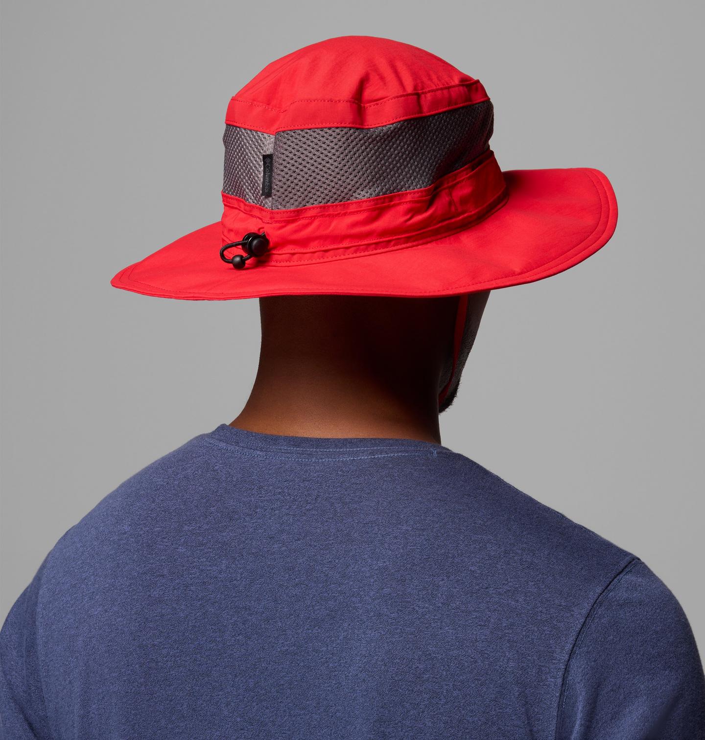 Головной убор Columbia Collegiate Bora Bora III Booney Hat - Georgia, цвет: Яркий красный — фото 3