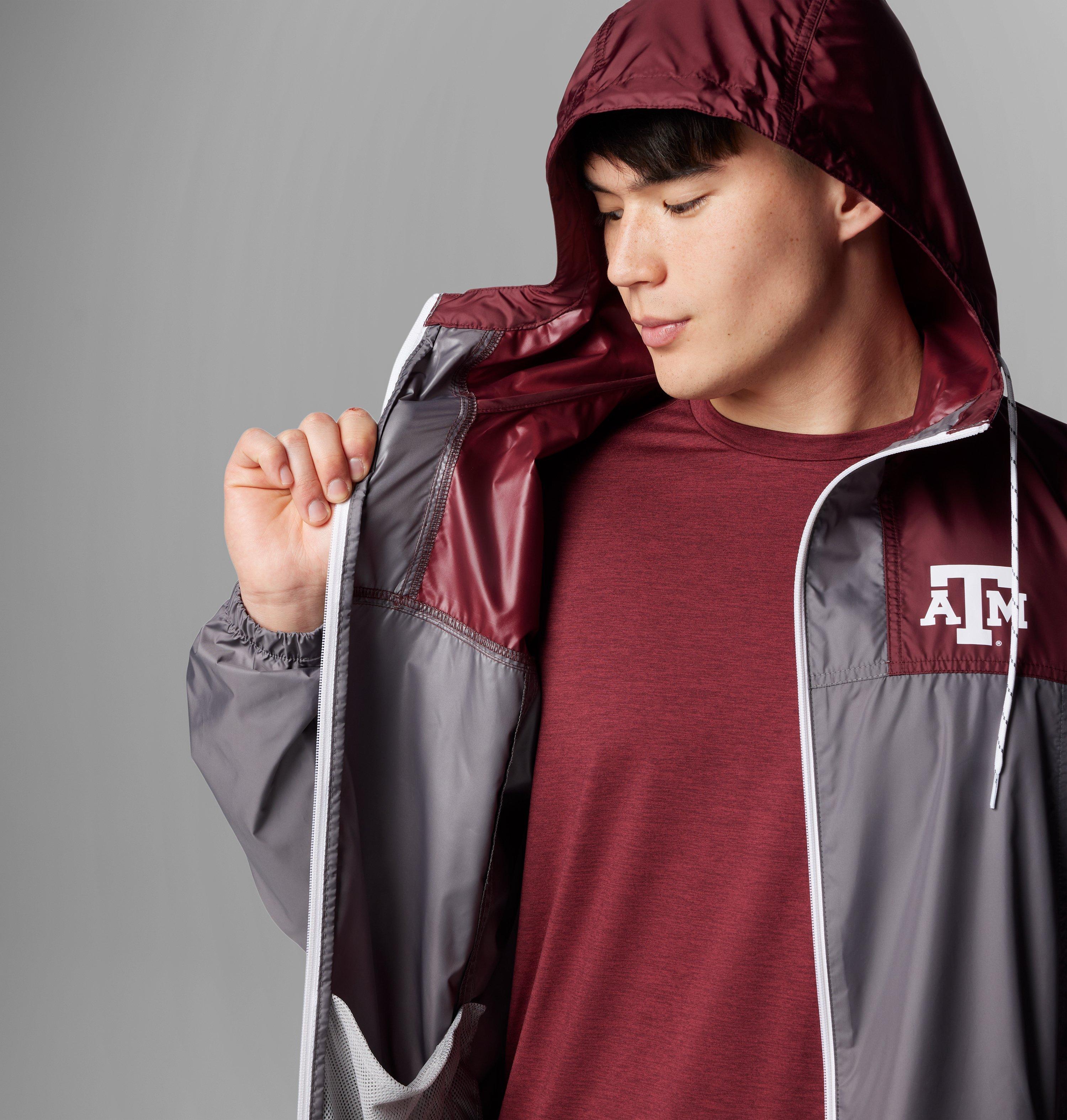 Men's Collegiate Flash Challenger II Windbreaker - Texas A&M 8