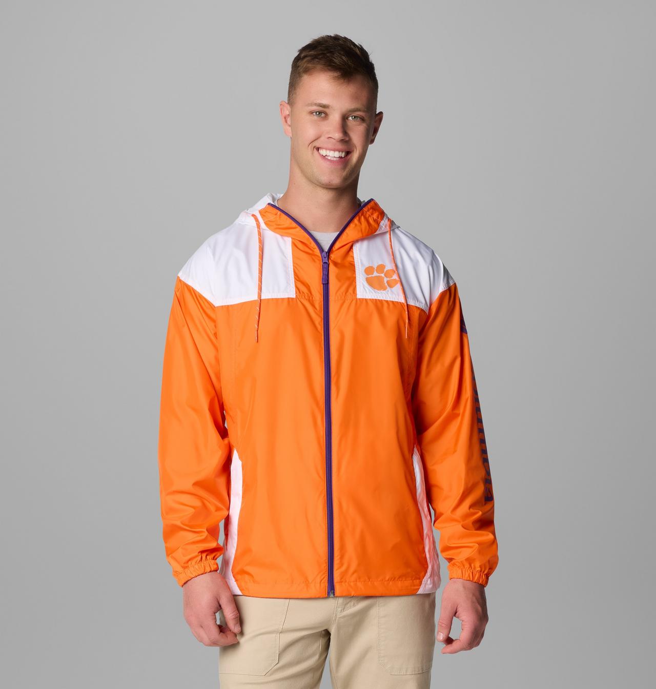 Men's Collegiate Flash Challenger™ II Windbreaker - Clemson 1