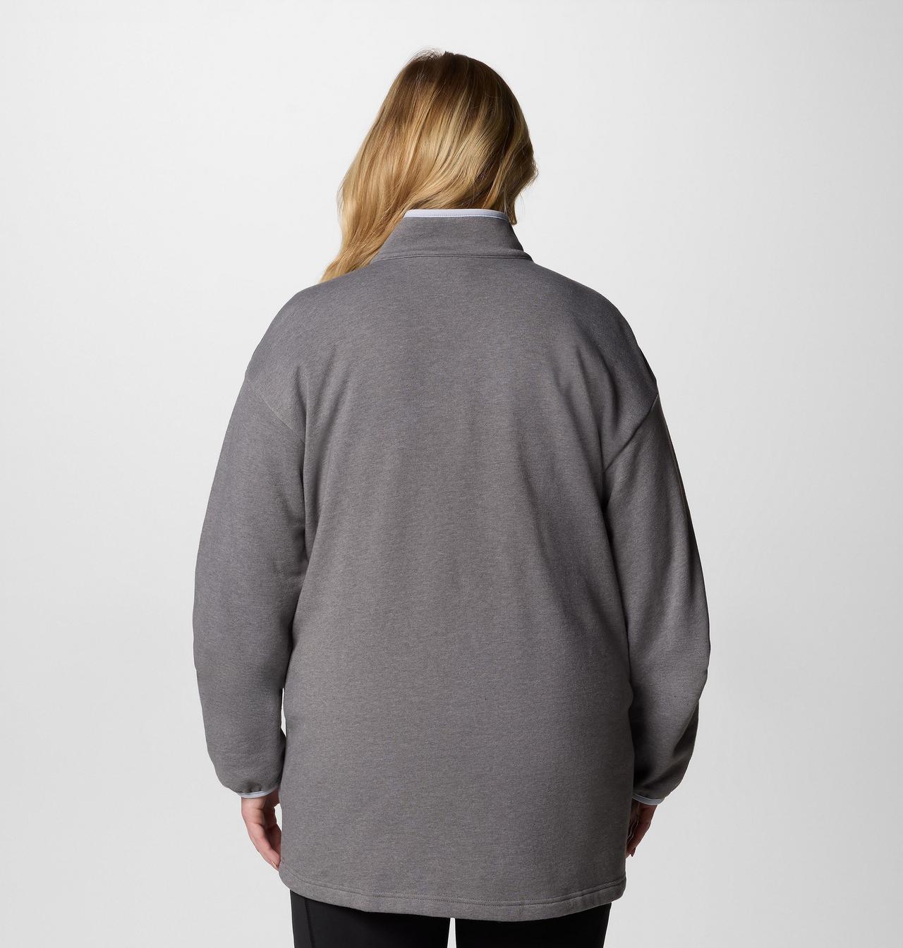 Women's Hart Mountain™ Half Snap Tunic - Plus Size 3