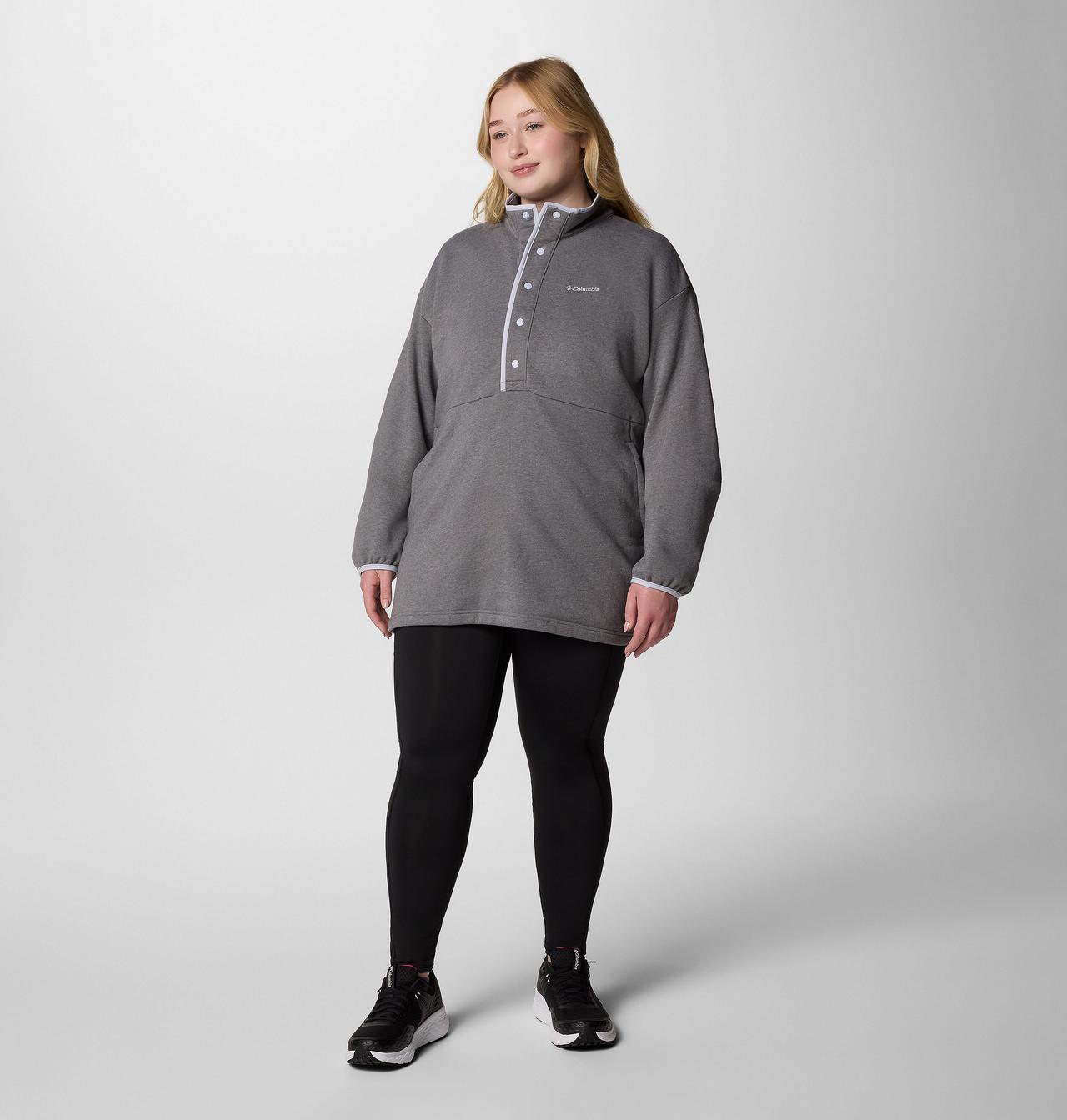 Women's Hart Mountain™ Half Snap Tunic - Plus Size 5