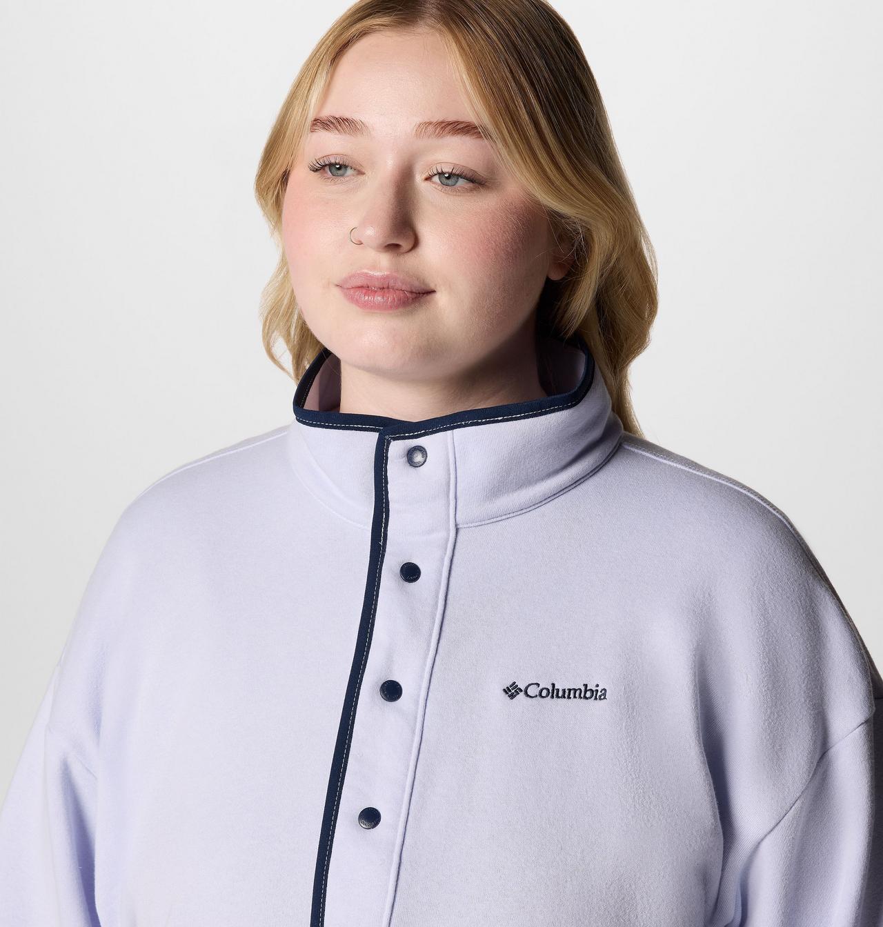 Women's Hart Mountain™ Half Snap Tunic - Plus Size 4