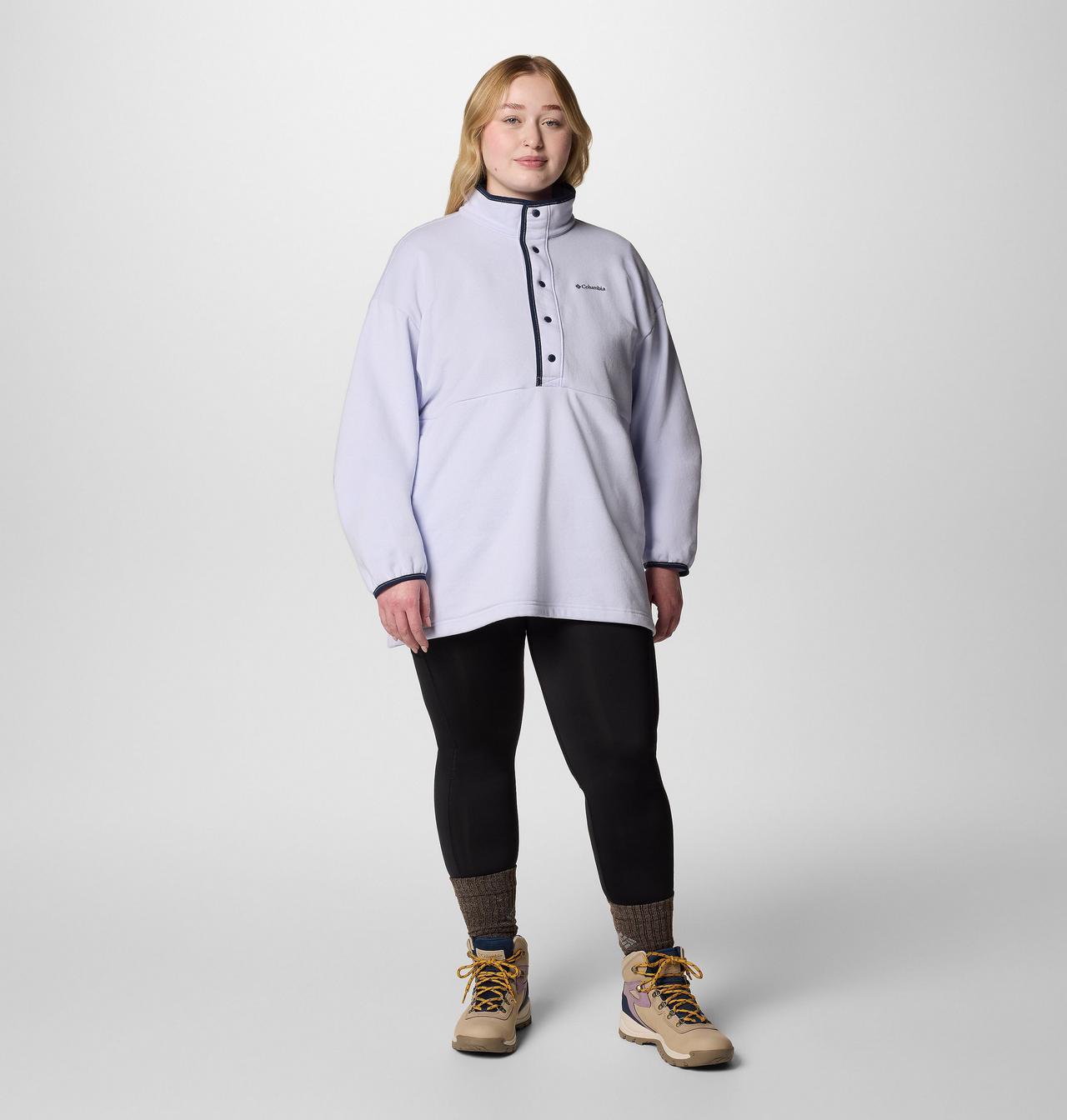 Women's Hart Mountain™ Half Snap Tunic - Plus Size 5