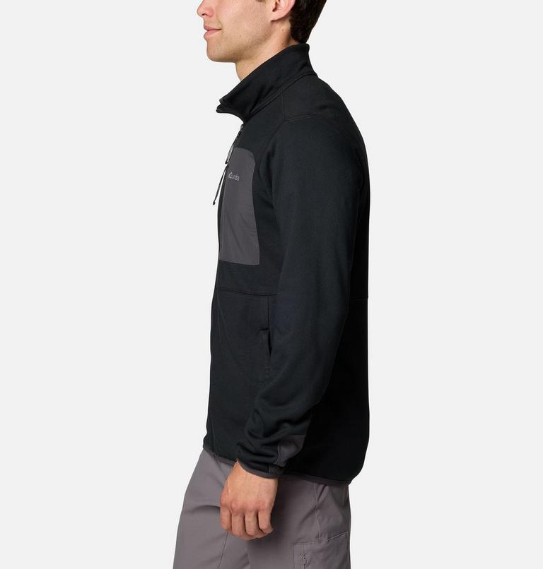 Men's Columbia Hike II Technical Fleece Jacket, Color: Black, image 3