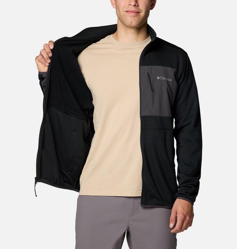 Men's Columbia Hike II Technical Fleece Jacket, Color: Black, image 5