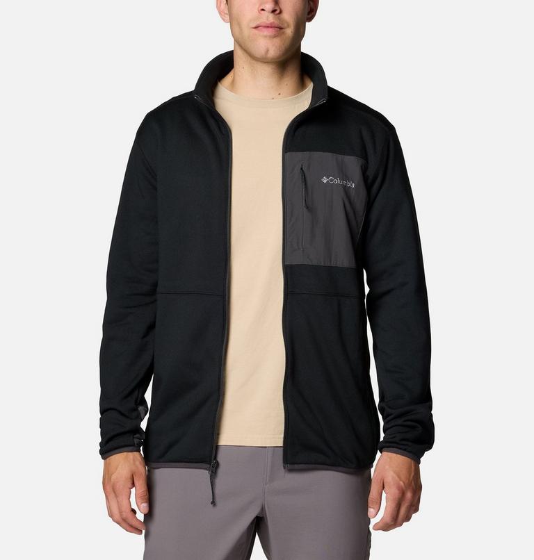 Men's Columbia Hike II Technical Fleece Jacket, Color: Black, image 6
