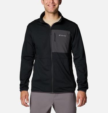Men's Columbia Hike II Technical Fleece Jacket, Color: Black, image 3