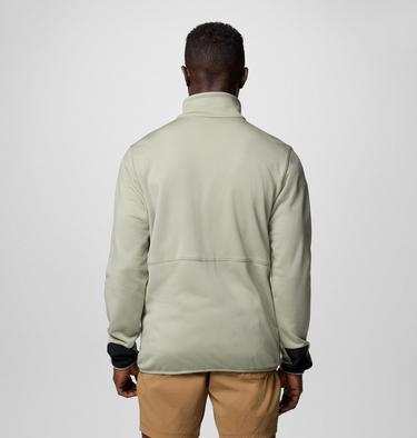Men's Columbia Hike II Technical Fleece Jacket, Color: Safari, Safari, Black, image 4