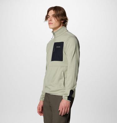 Columbia Hike II technisches Half Zip Fleece für Männer, Color: Safari, Safari, Black, image 4