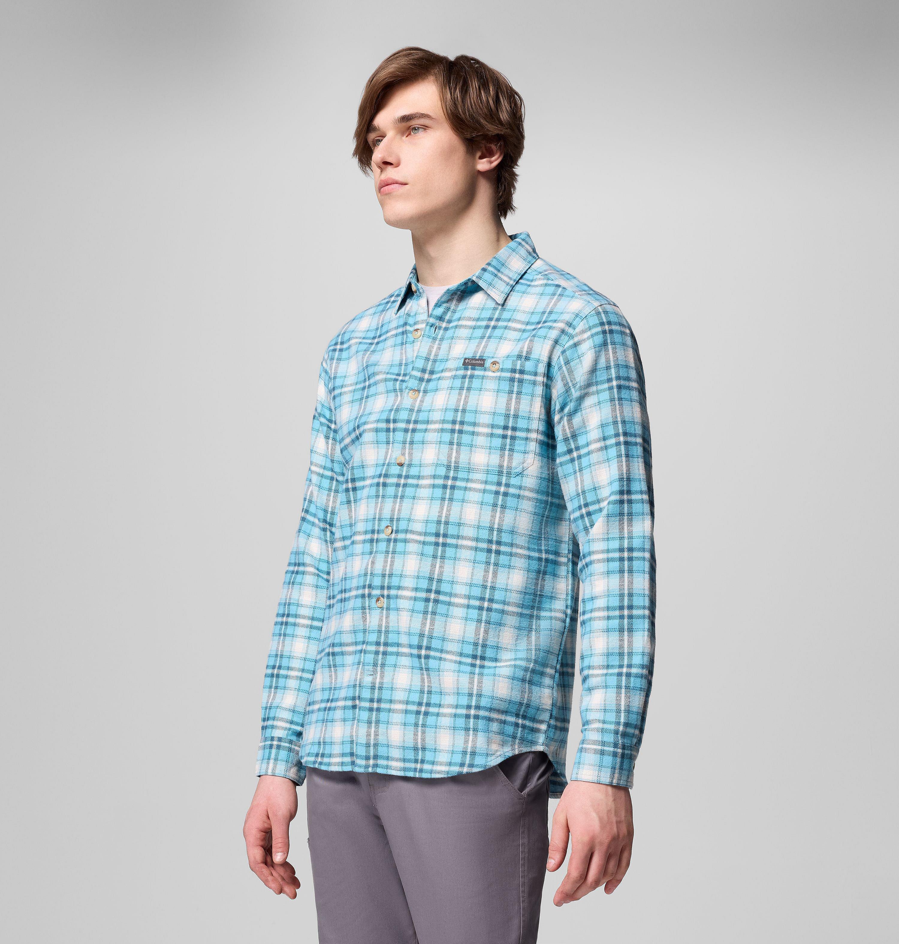 Men's Pitchstone Heavyweight Flannel II | 478 | S 4