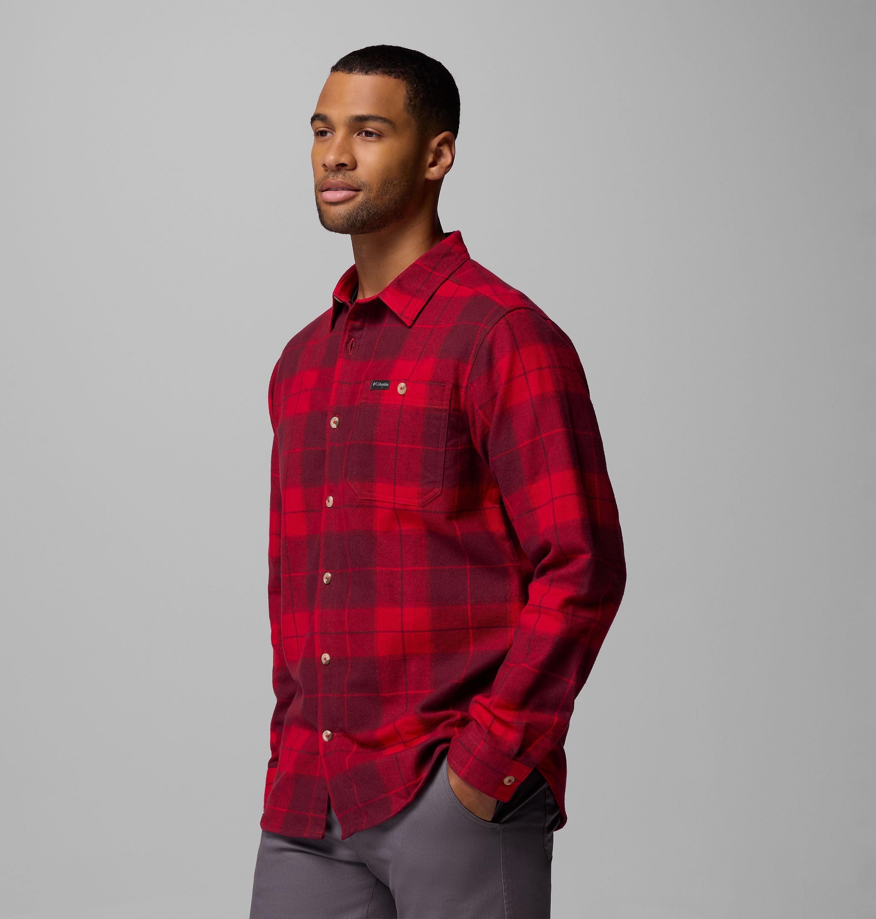 Men's Pitchstone Heavyweight Flannel II | 614 | S 4