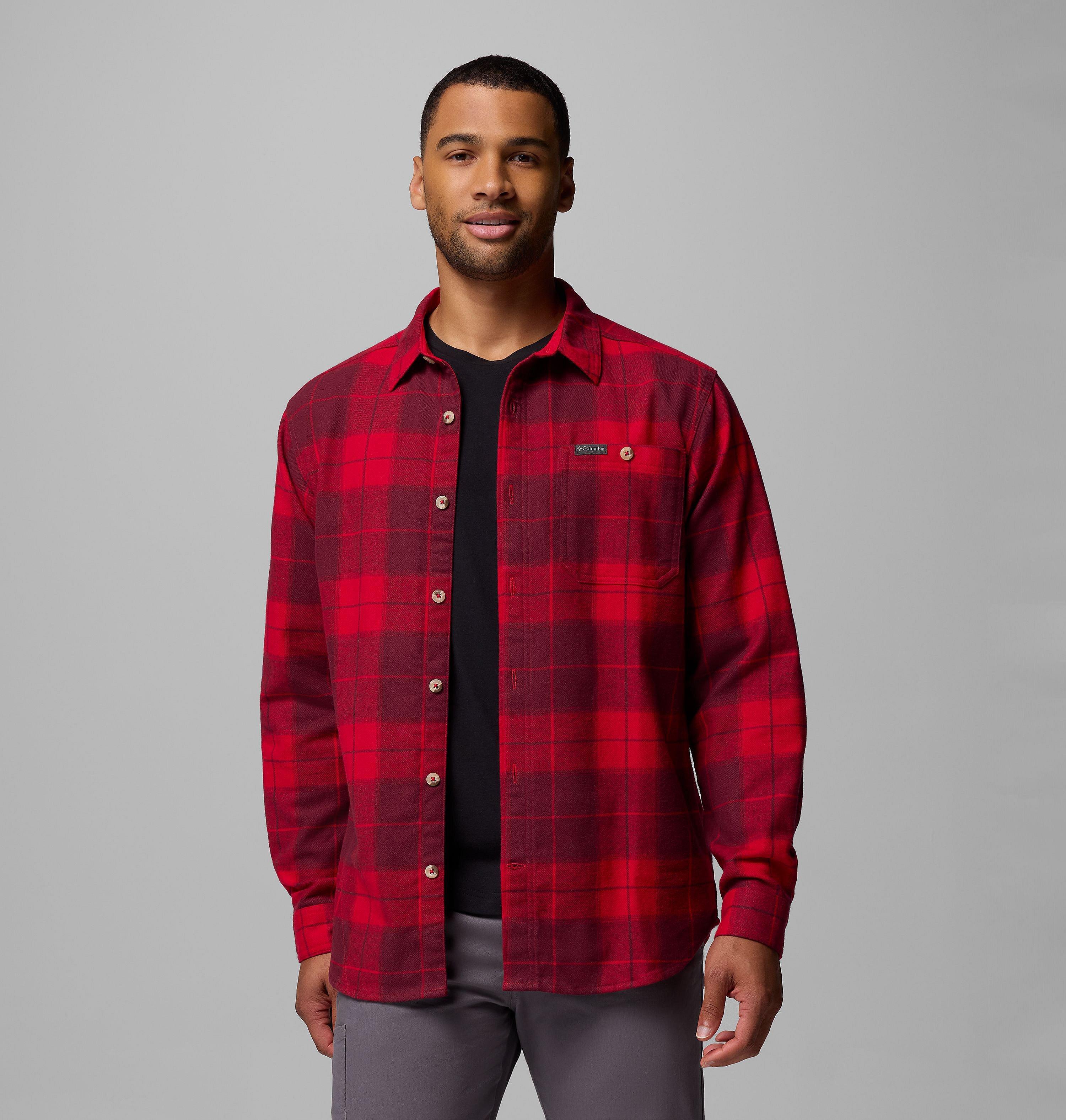 Men's Pitchstone Heavyweight Flannel II | 614 | S 5